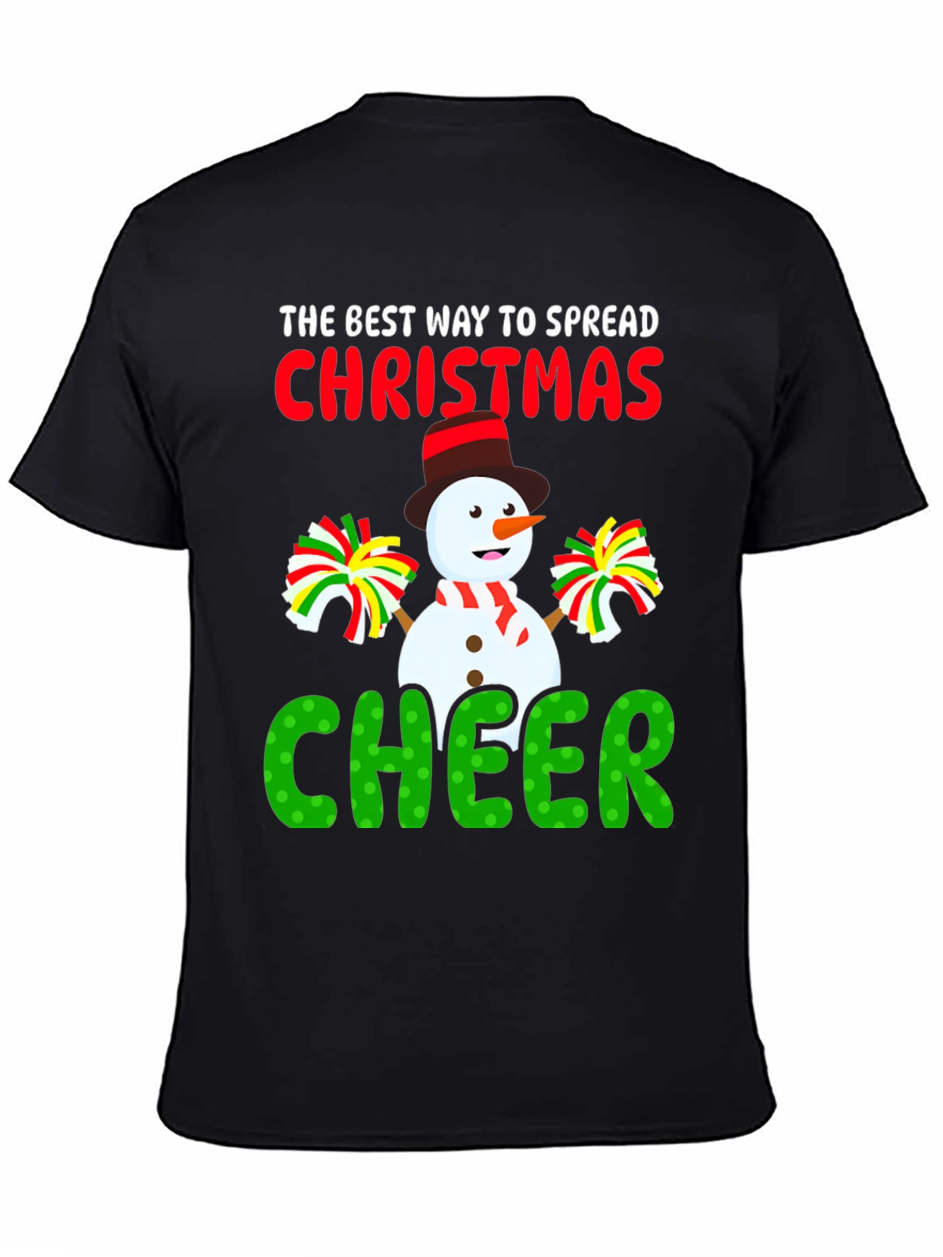 Christmas Cheer Snowman Graphic Tee