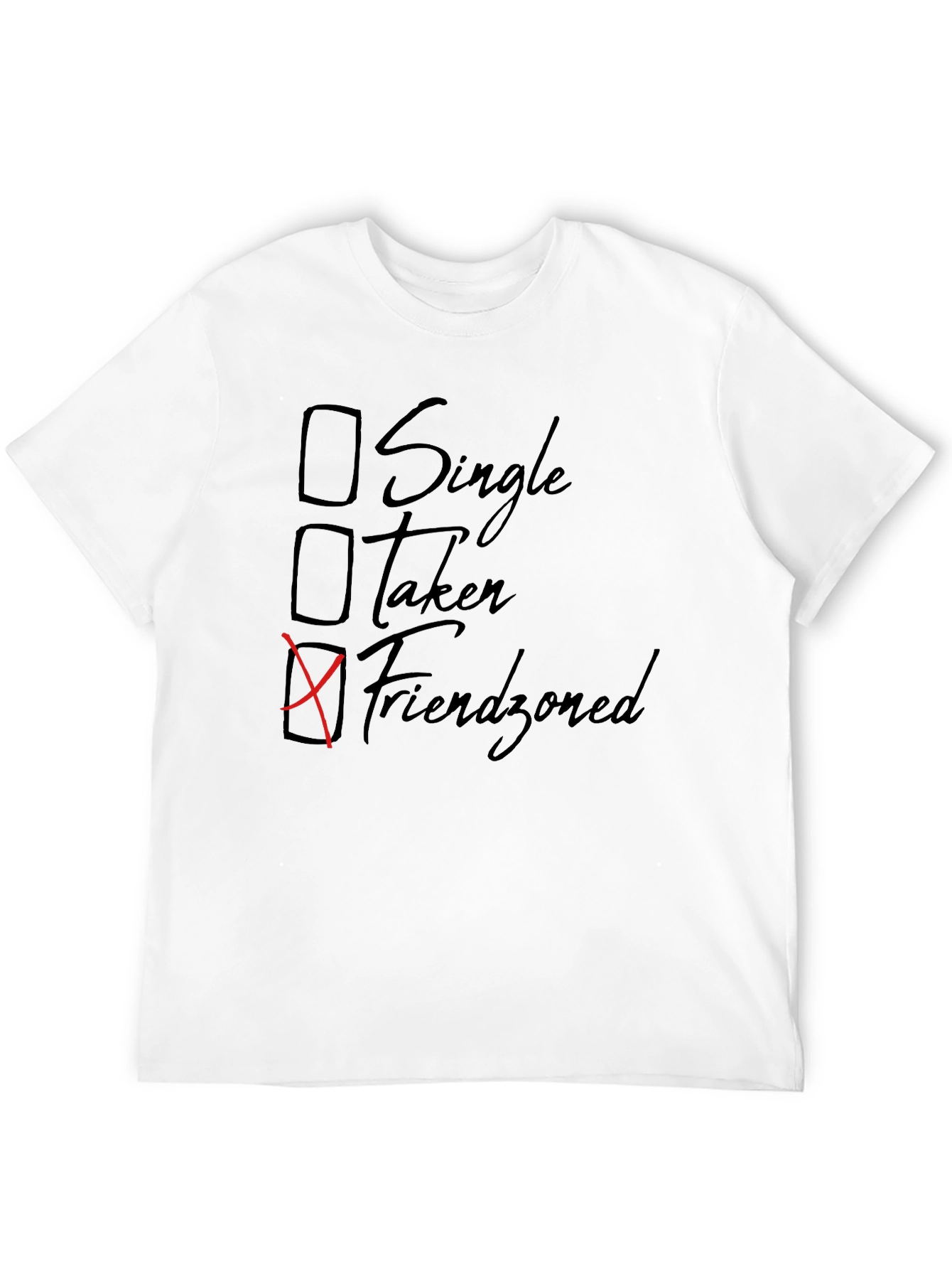 Friendzoned T-Shirt - Humorous Relationship Status Tee