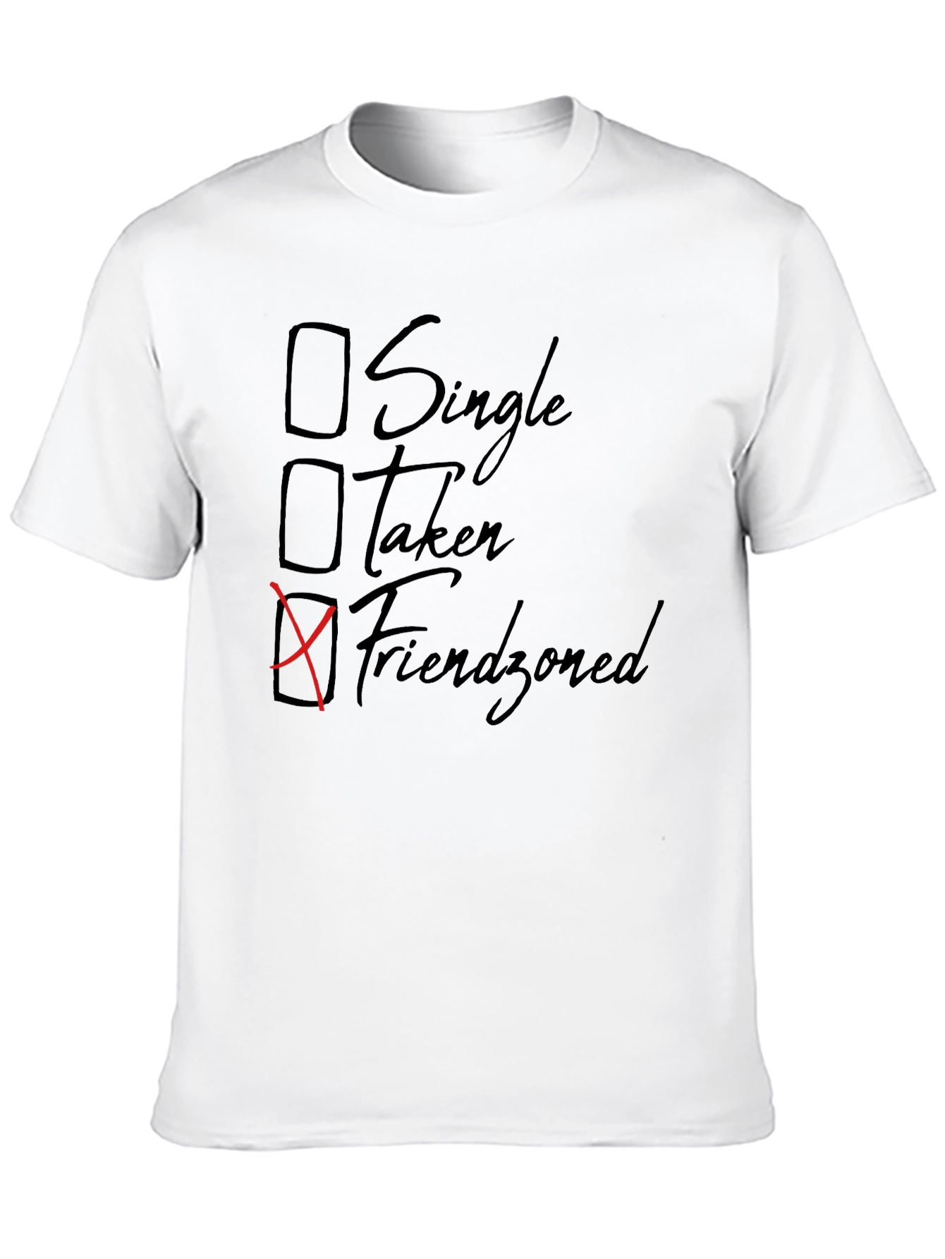 Friendzoned T-Shirt - Humorous Relationship Status Tee