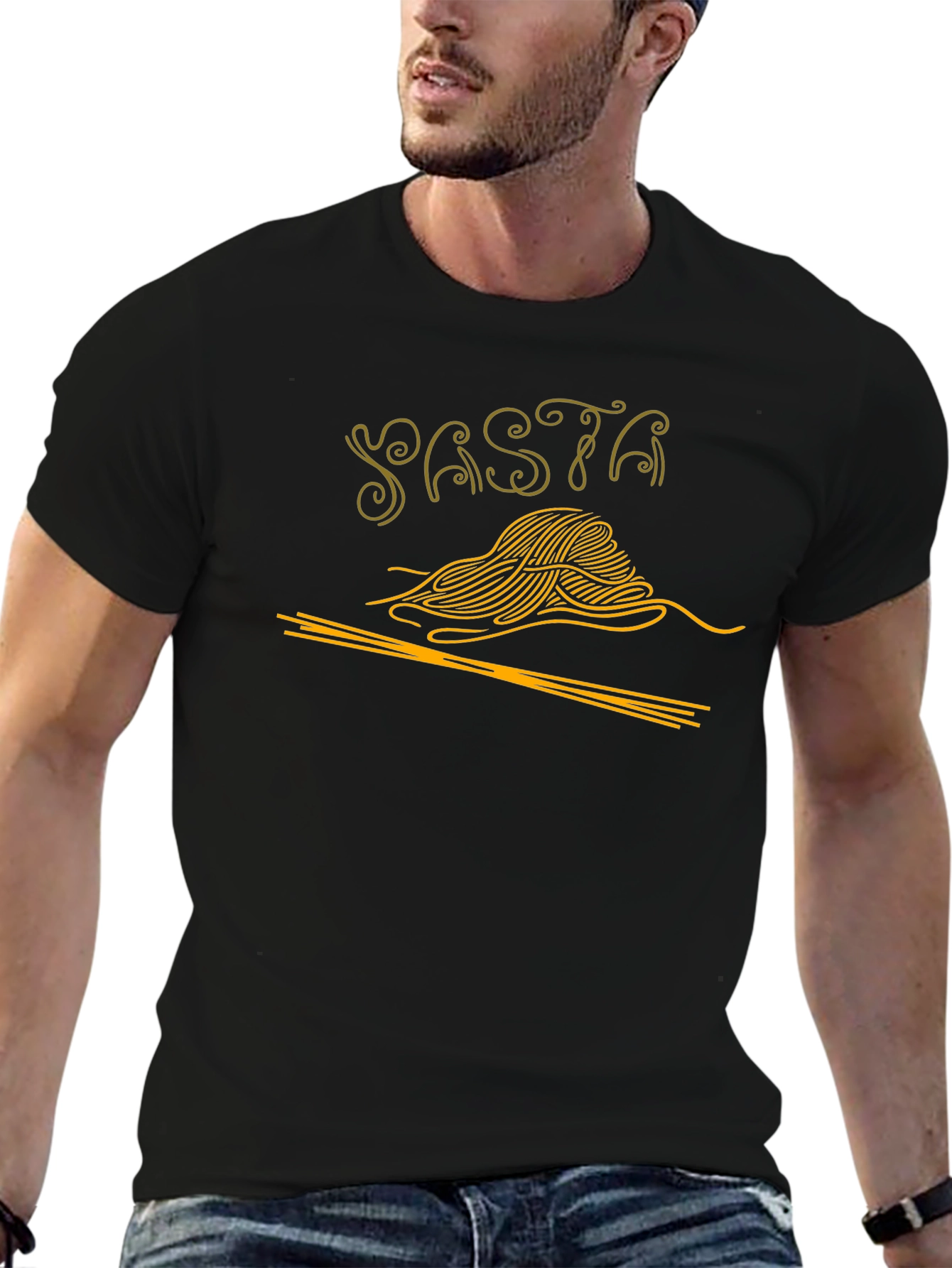 Pasta Graphic T-Shirt - Funny Foodie Tee