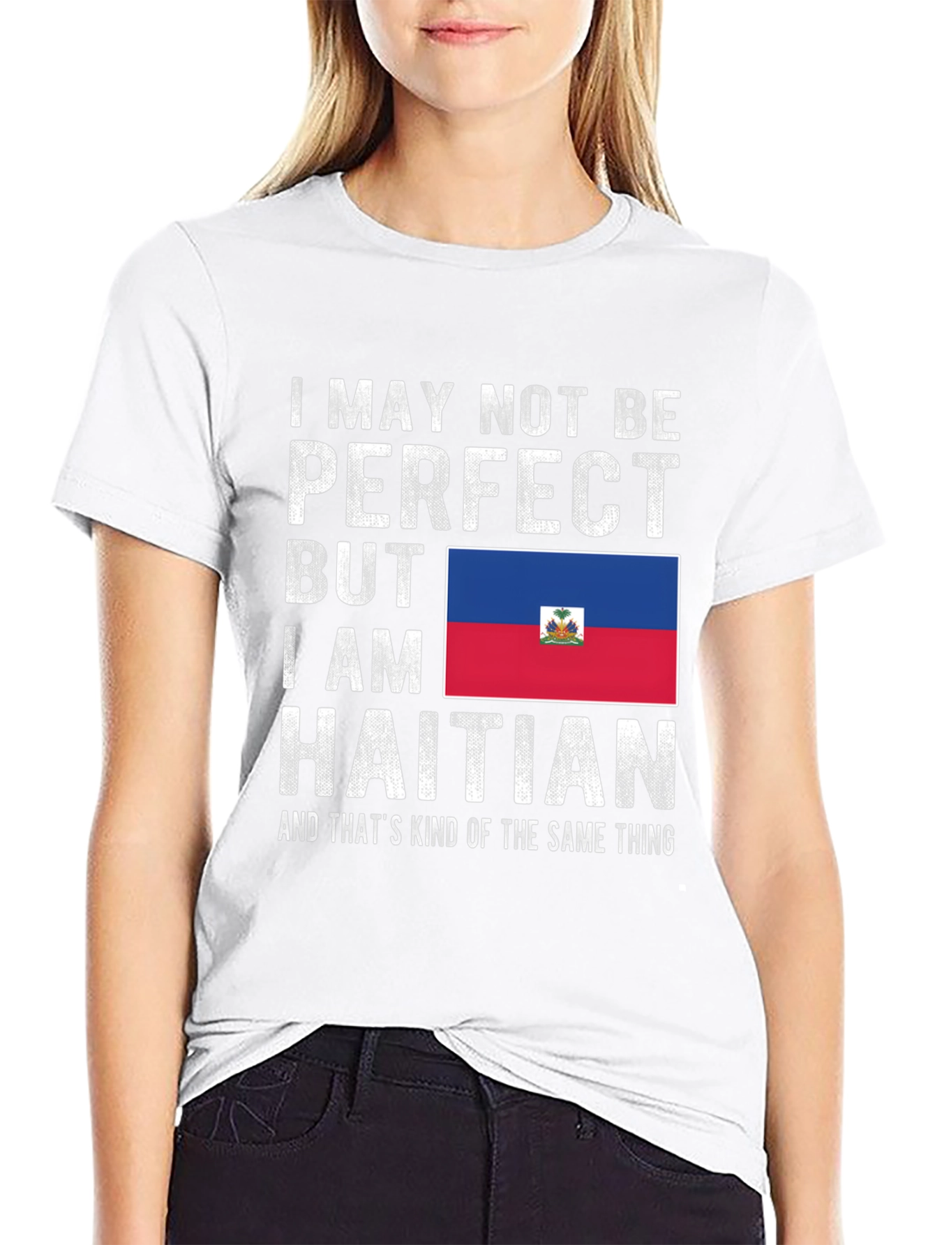 Haitian Pride T-Shirt: Imperfectly Haitian Tee