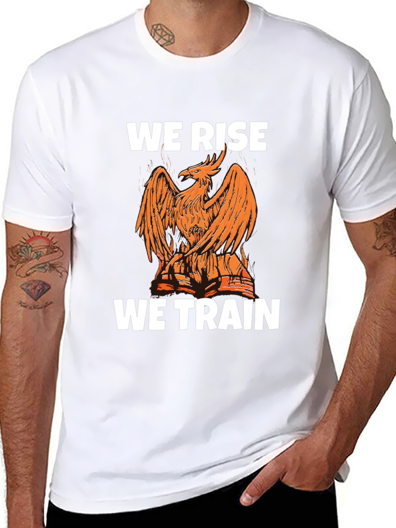 We Rise We Train Phoenix Graphic Tee