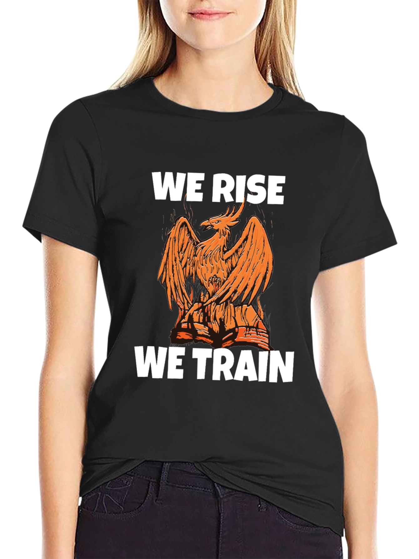 We Rise We Train Phoenix Graphic Tee