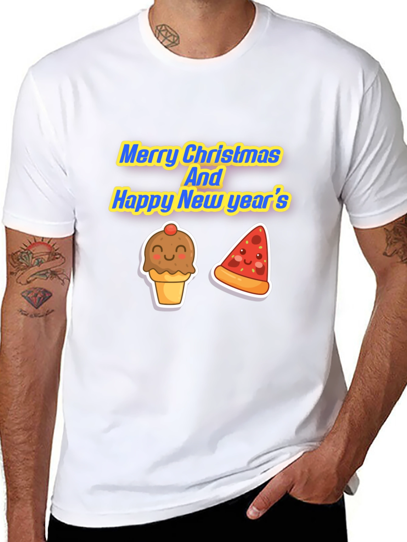 Festive Merry Christmas & Happy New Years T-Shirt