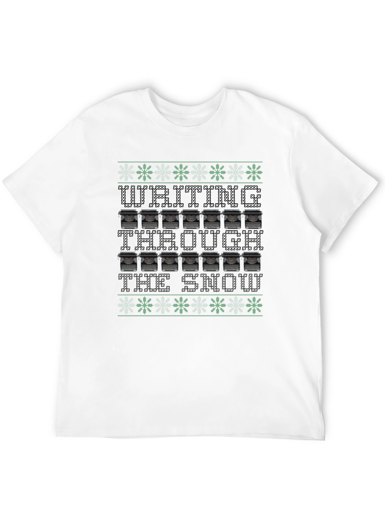 Writing Through The Snow Graphic Tee