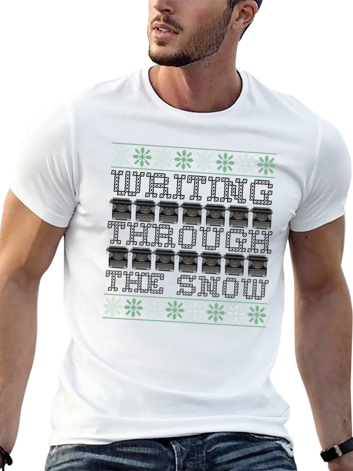 Writing Through The Snow Graphic Tee