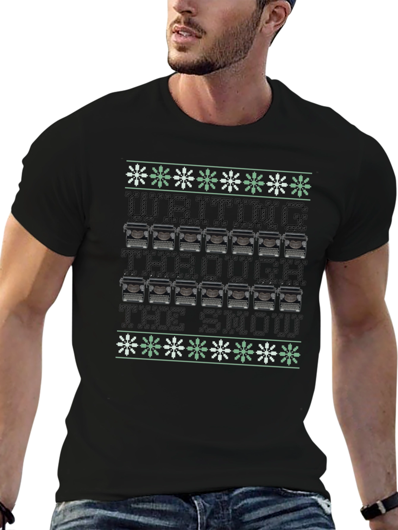 Writing Through The Snow Graphic Tee