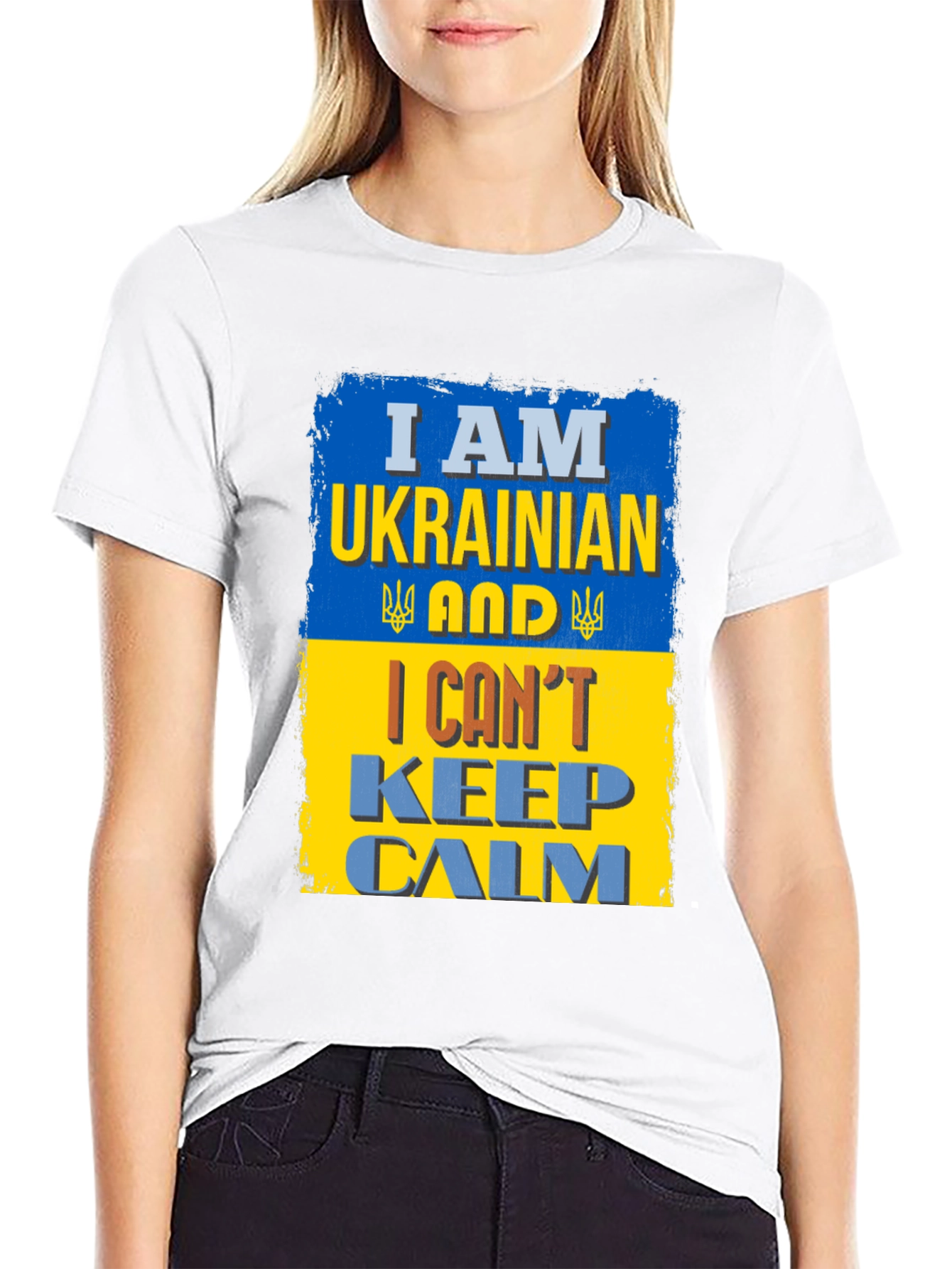 I Am Ukrainian And I Cant Keep Calm T-Shirt