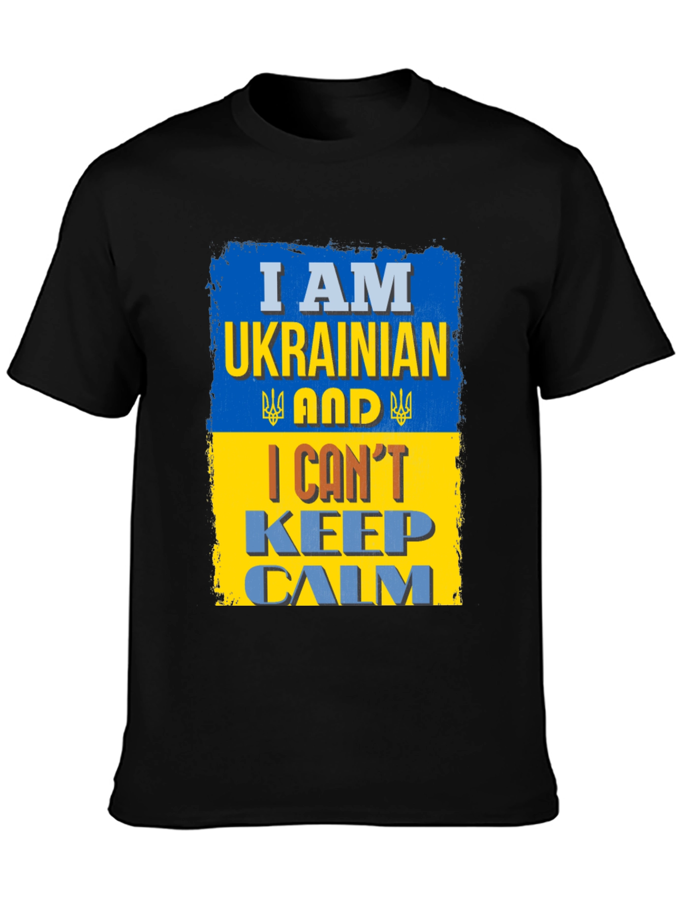 I Am Ukrainian And I Cant Keep Calm T-Shirt