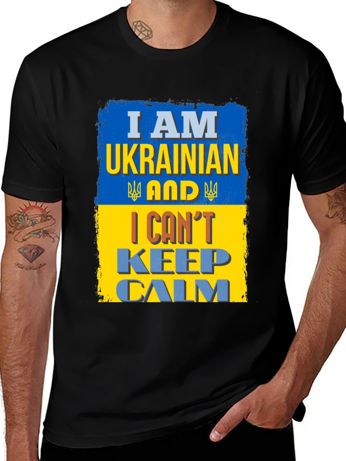I Am Ukrainian And I Cant Keep Calm T-Shirt