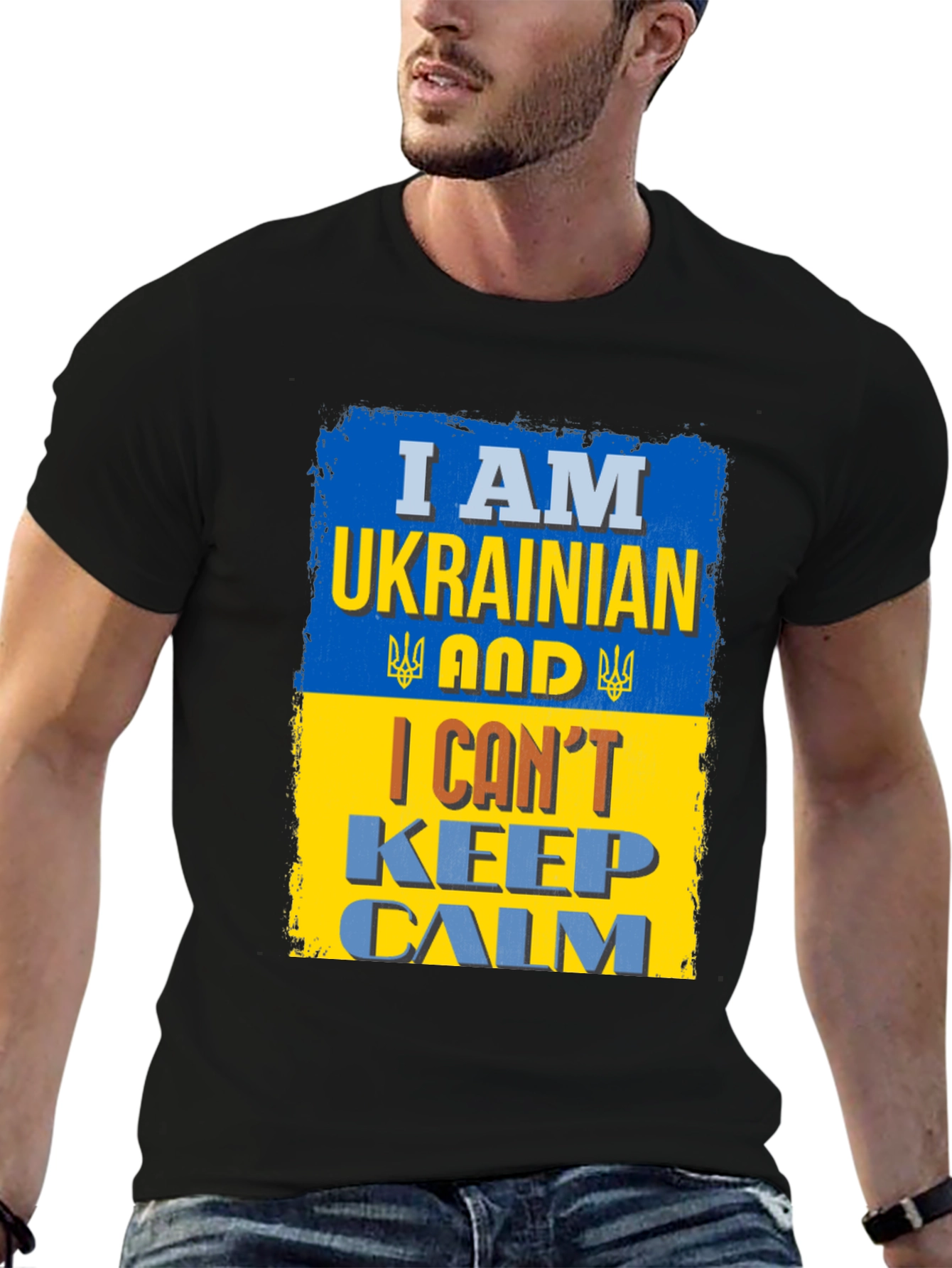I Am Ukrainian And I Cant Keep Calm T-Shirt