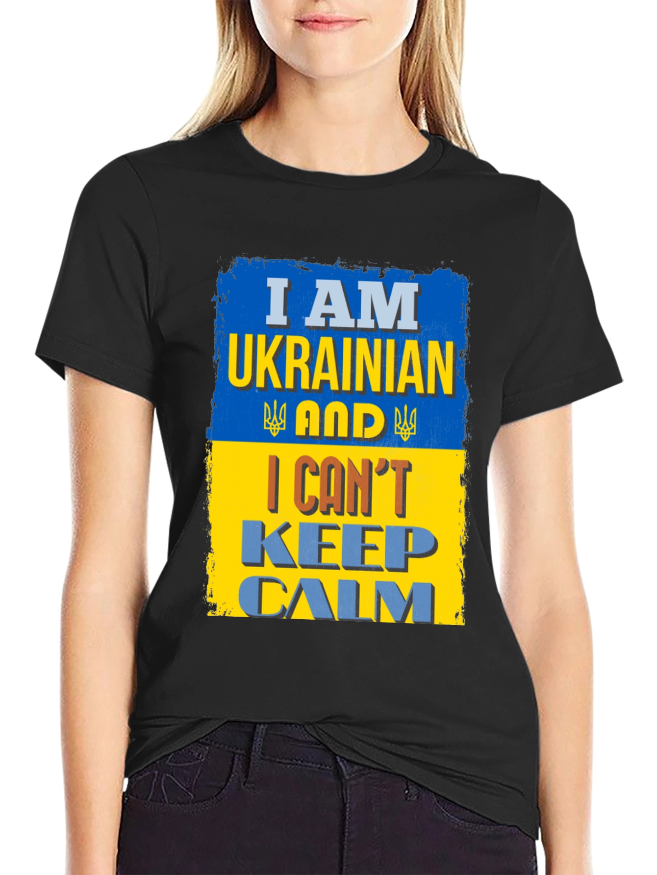 I Am Ukrainian And I Cant Keep Calm T-Shirt
