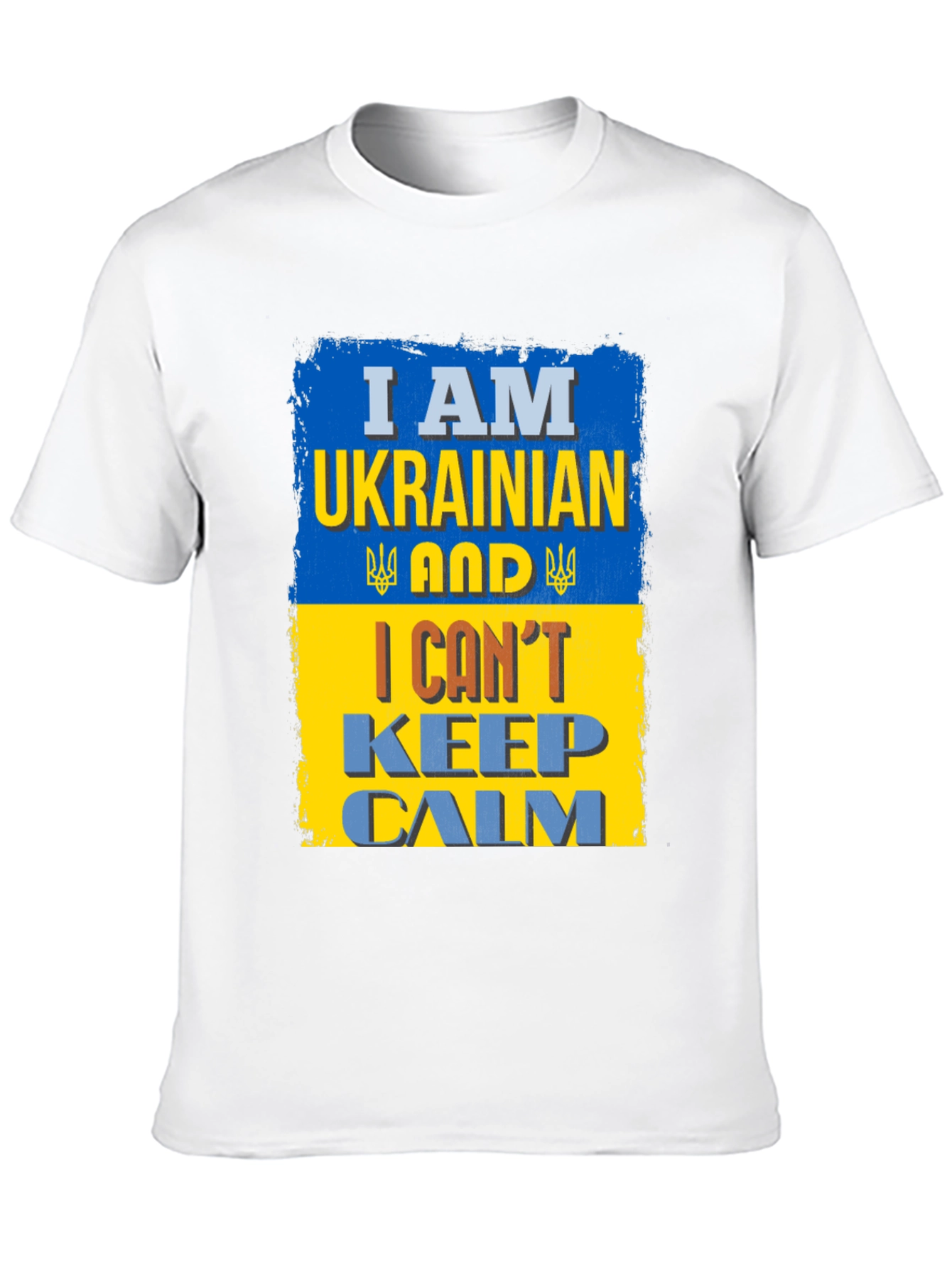 I Am Ukrainian And I Cant Keep Calm T-Shirt