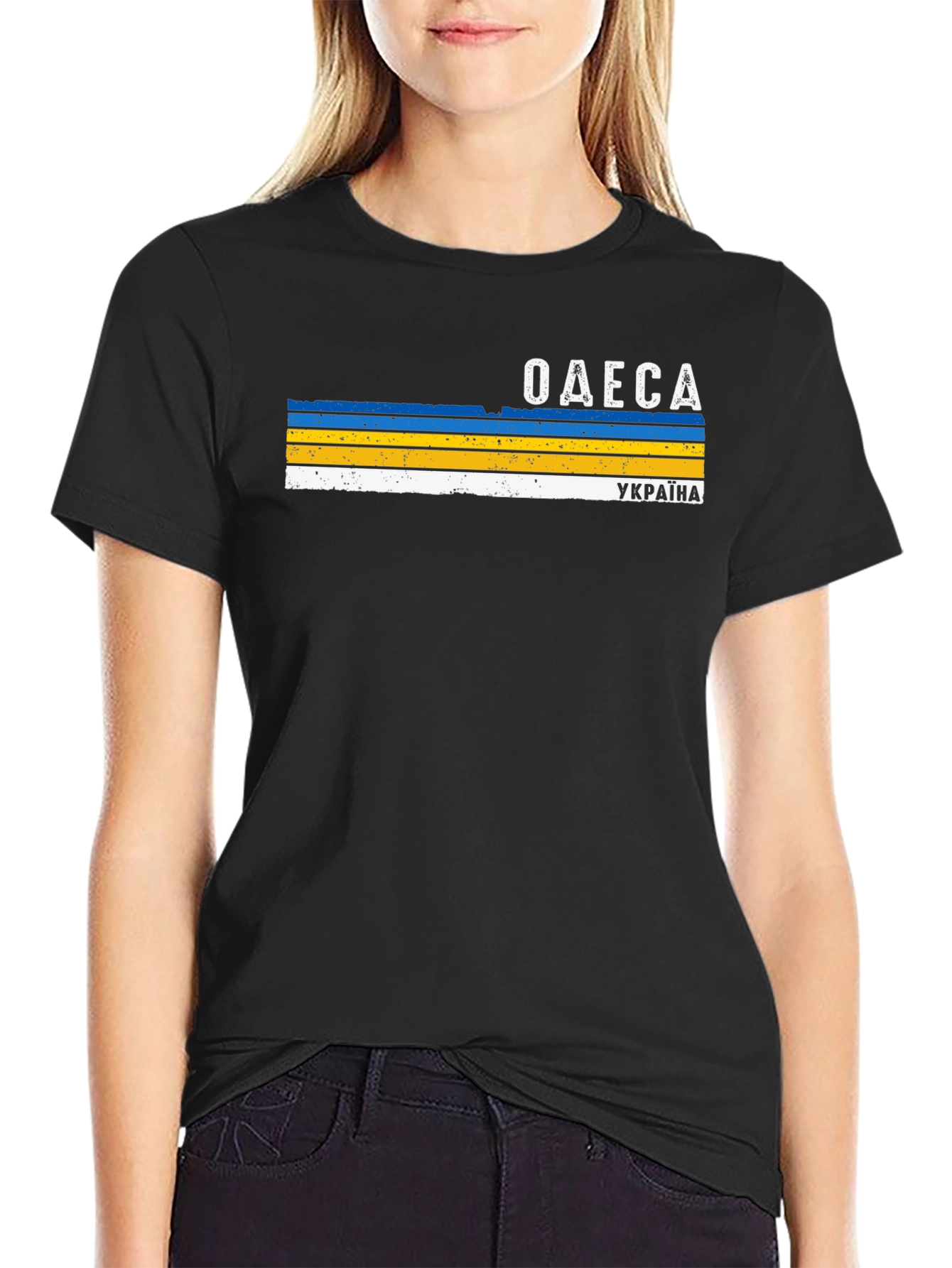 Odesa Ukraine Flag T-Shirt