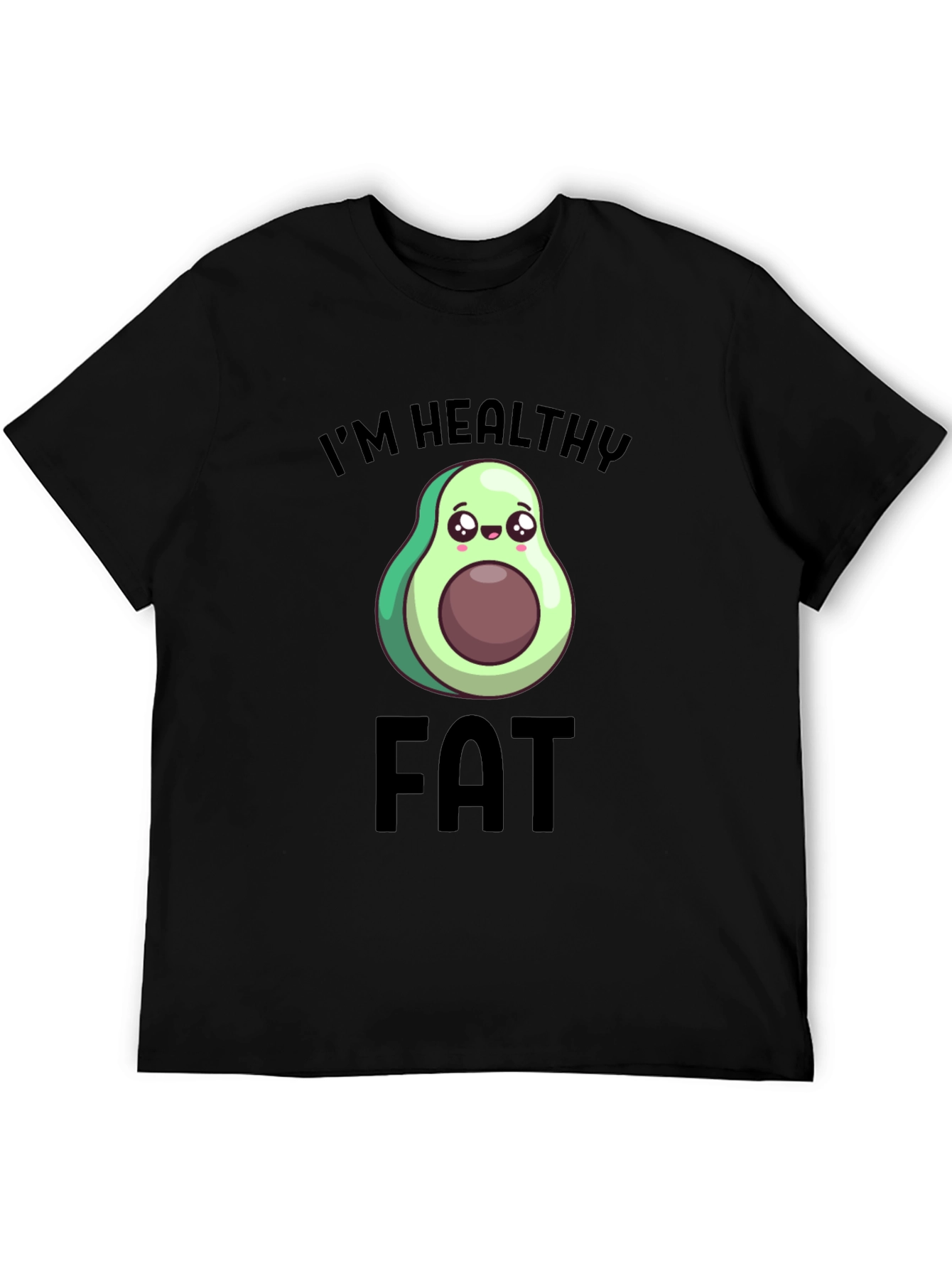 Healthy Fat Avocado Graphic T-Shirt