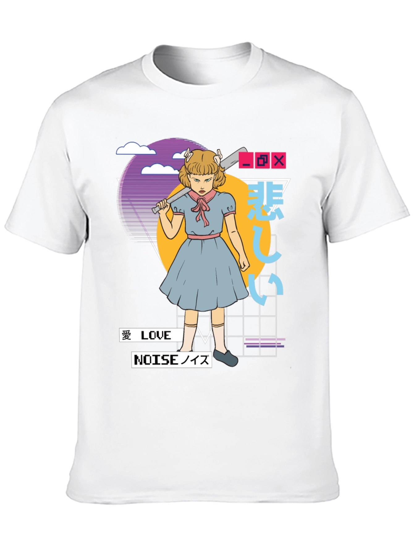 Horror Manga Girl T-Shirt