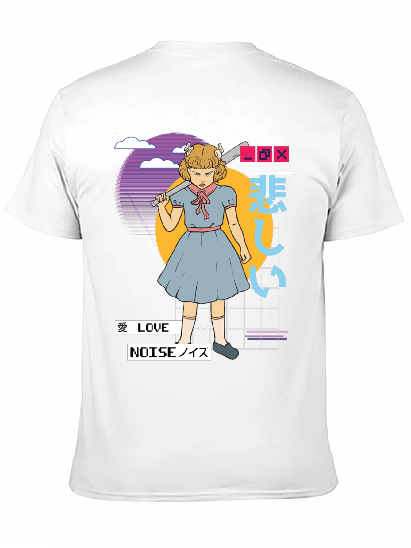 Horror Manga Girl T-Shirt