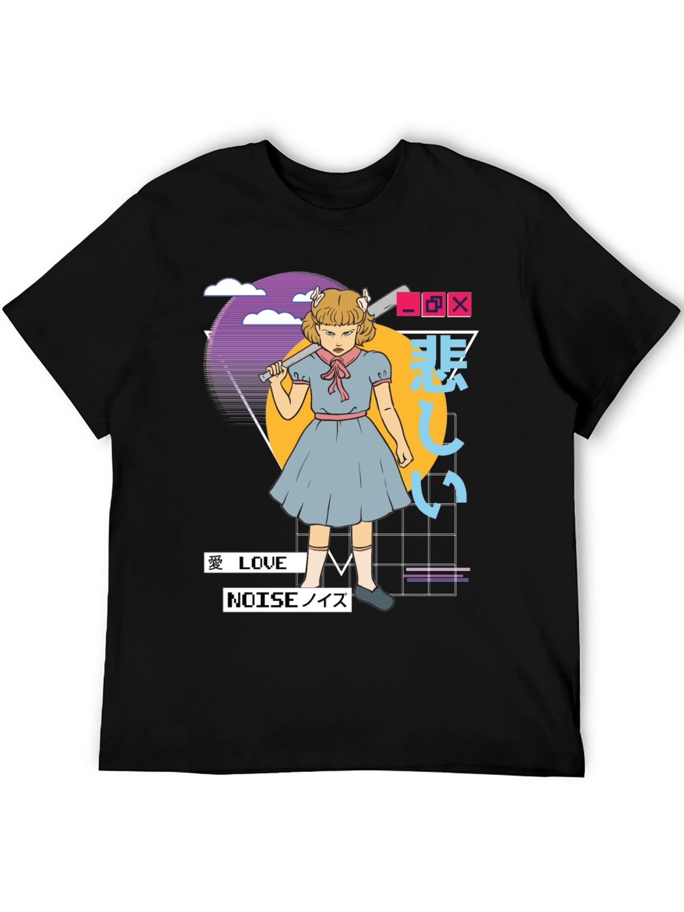 Horror Manga Girl T-Shirt