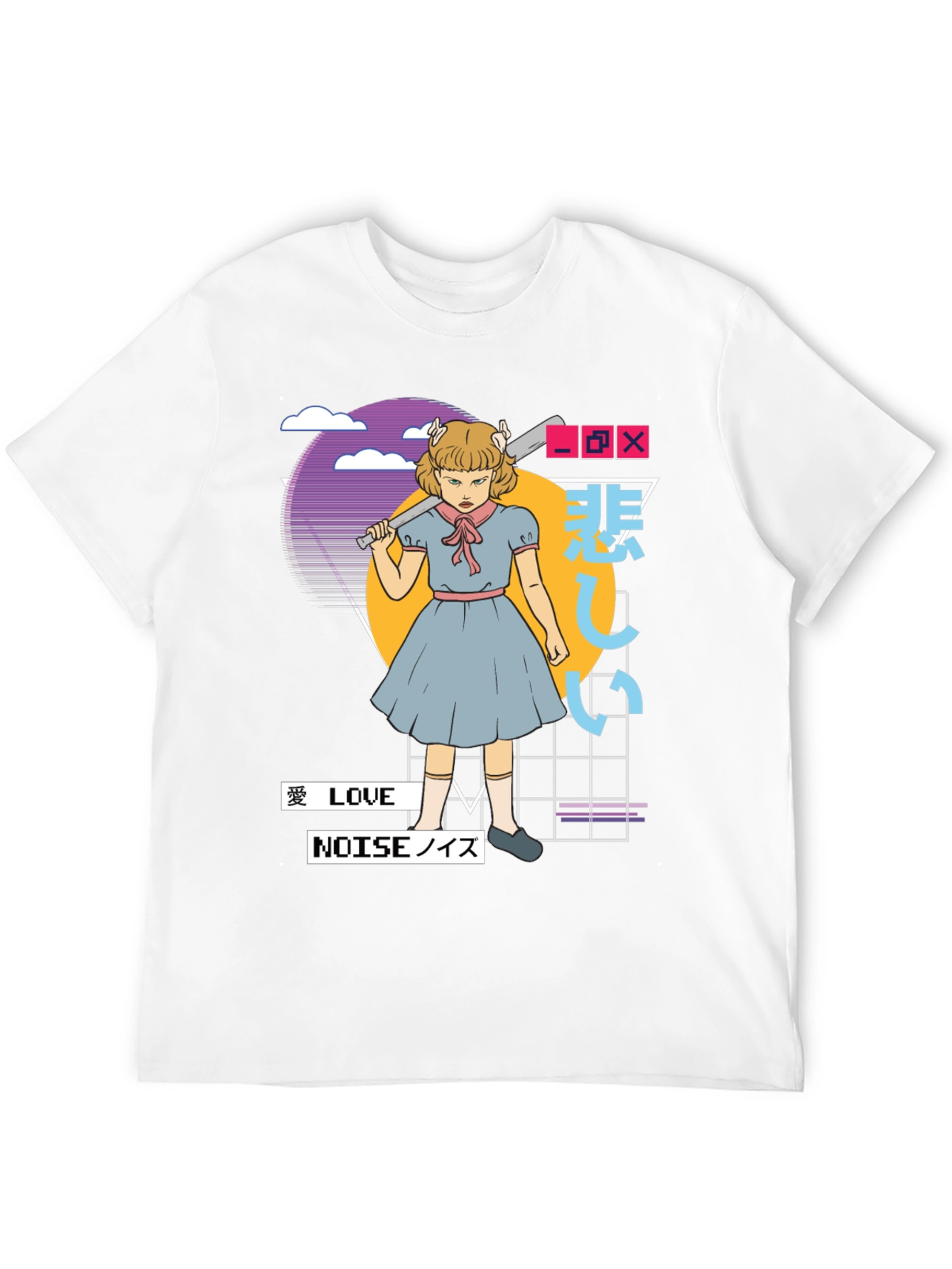 Horror Manga Girl T-Shirt