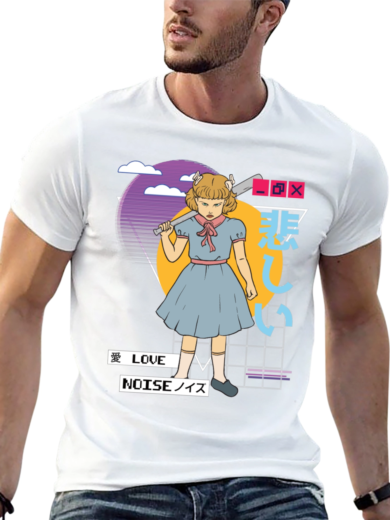 Horror Manga Girl T-Shirt