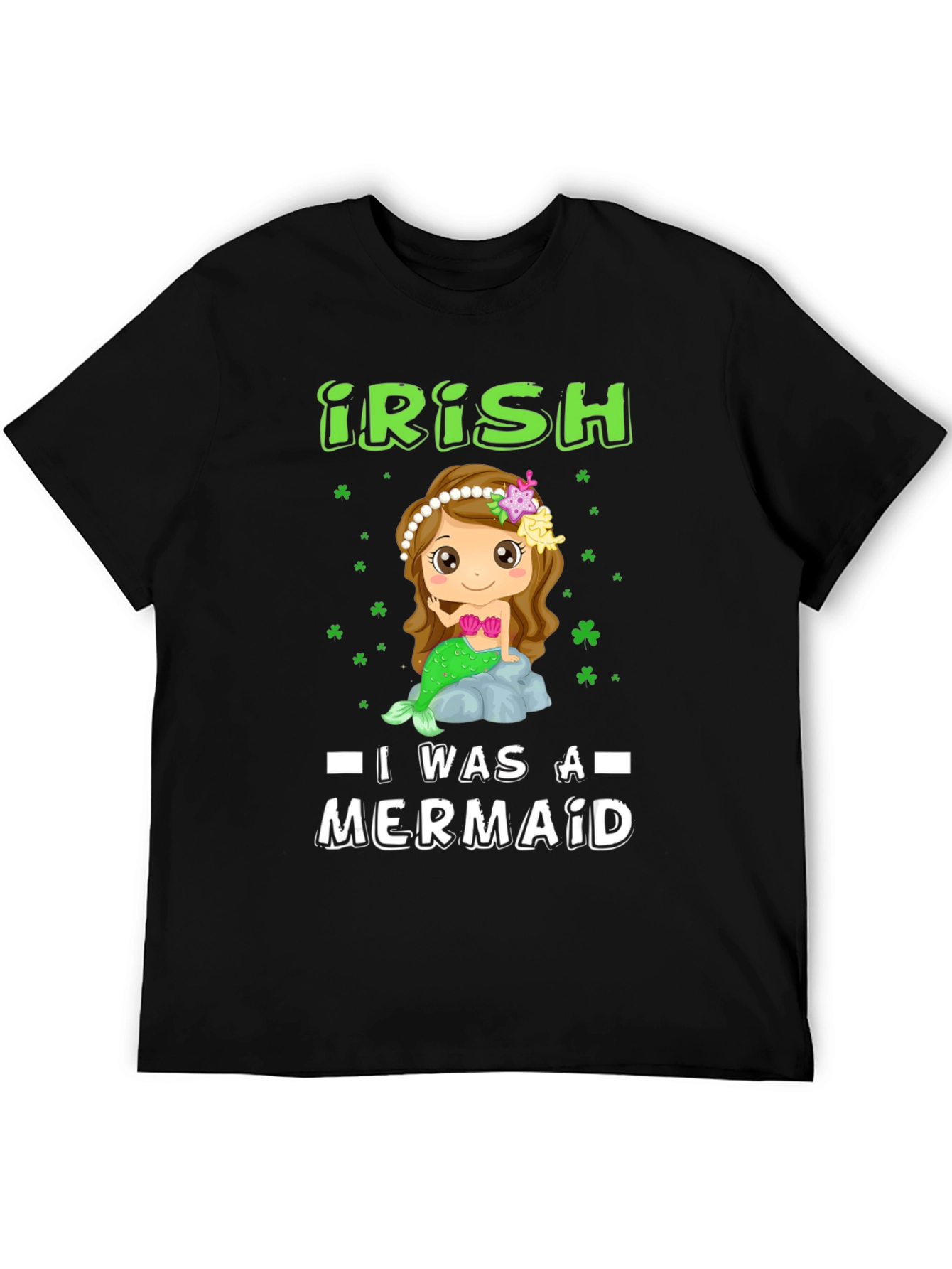 Irish Mermaid Graphic T-Shirt