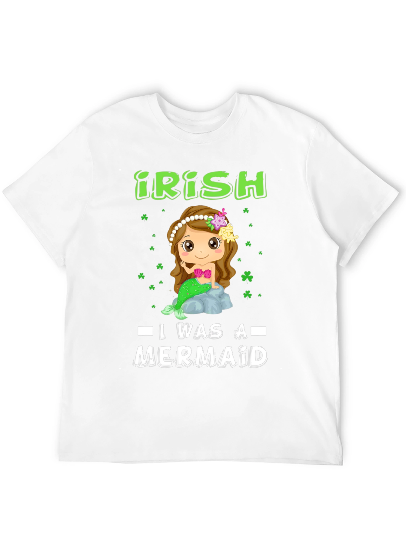 Irish Mermaid Graphic T-Shirt
