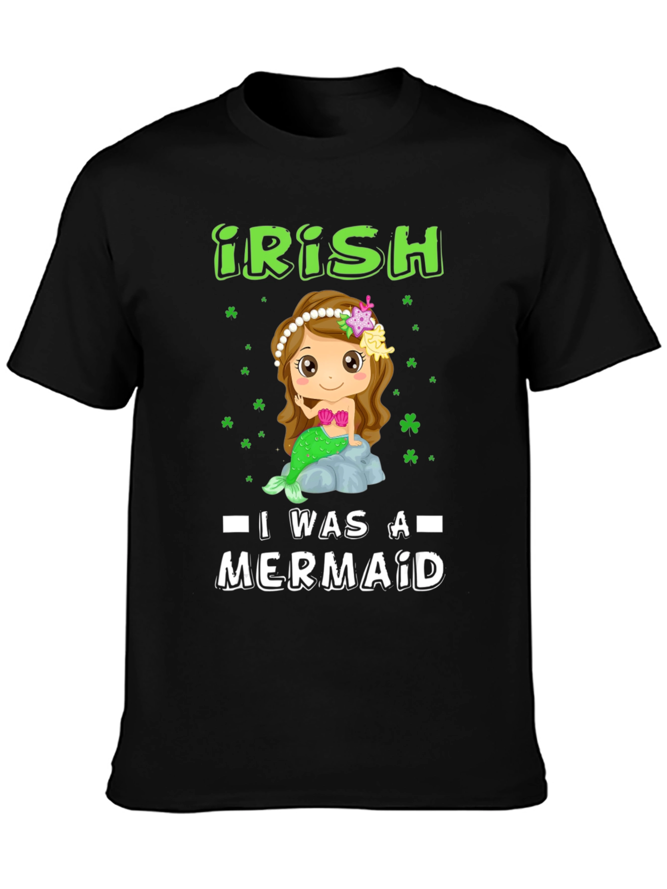 Irish Mermaid Graphic T-Shirt