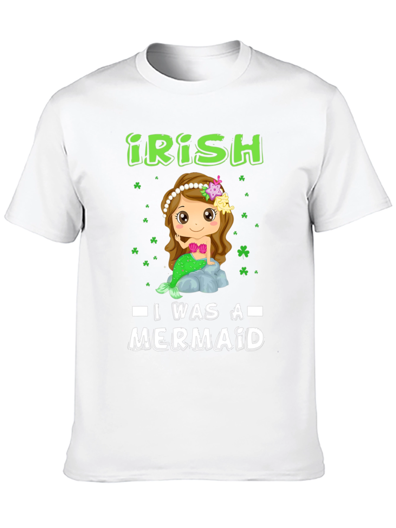 Irish Mermaid Graphic T-Shirt