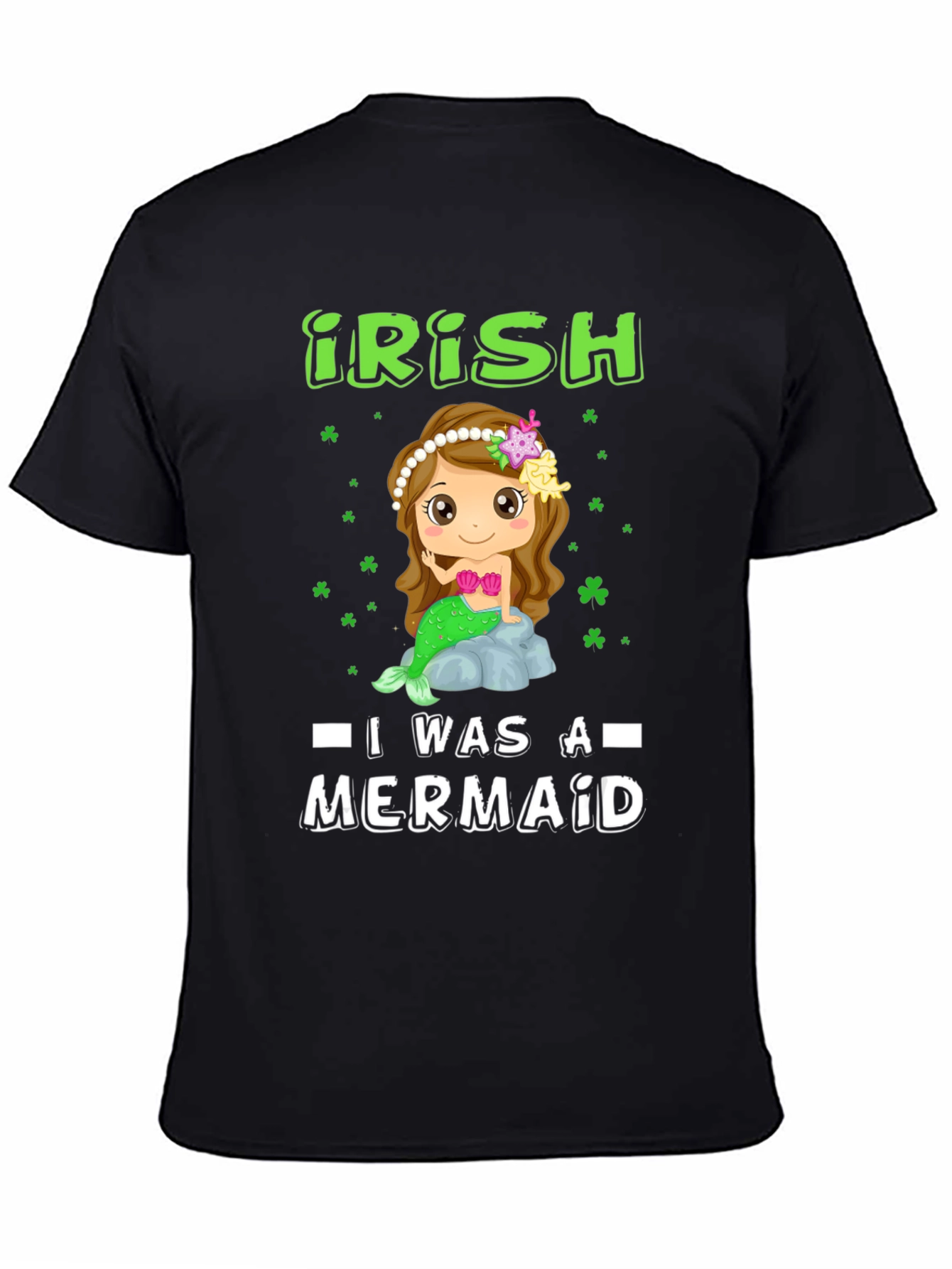 Irish Mermaid Graphic T-Shirt