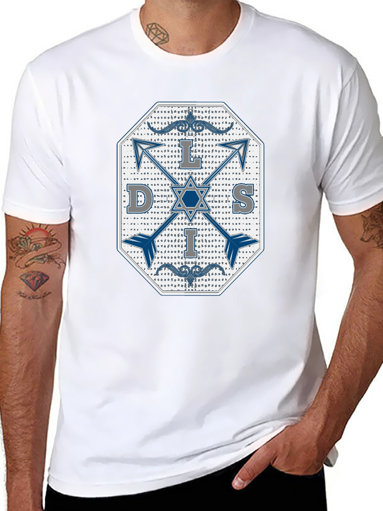 DLI Jewish Star Arrows T-Shirt