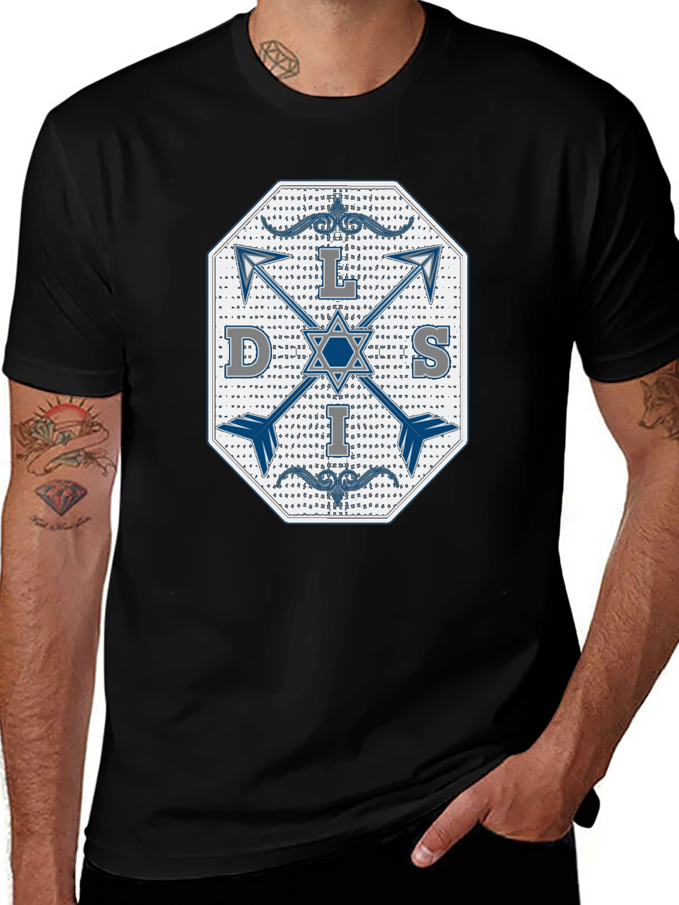 DLI Jewish Star Arrows T-Shirt