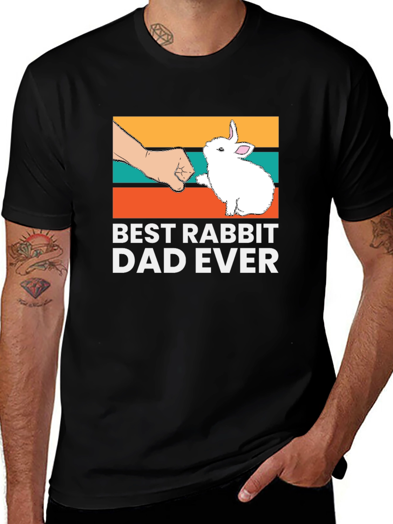 Best Rabbit Dad Ever T-Shirt