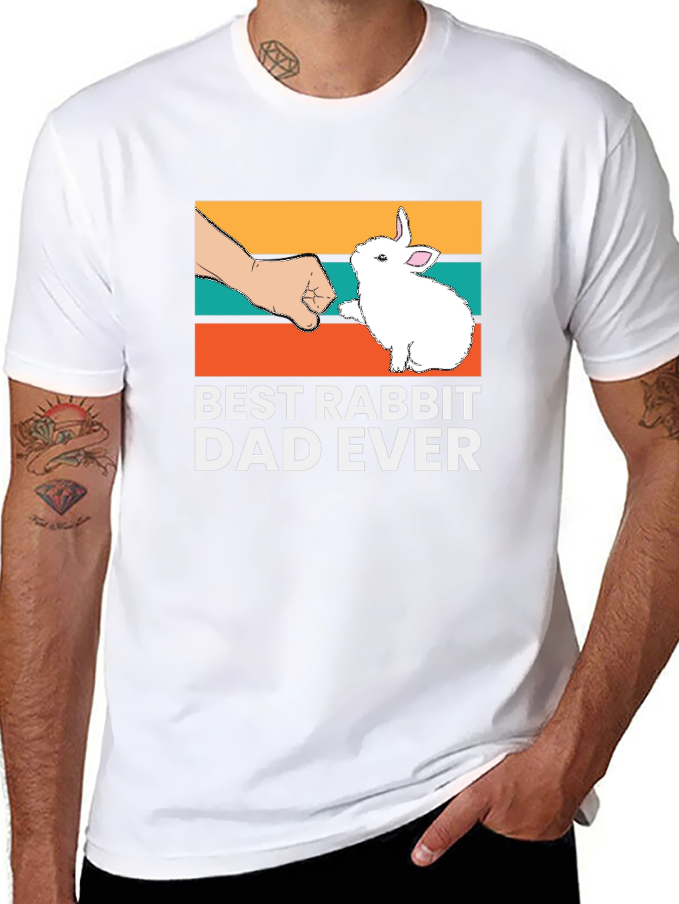Best Rabbit Dad Ever T-Shirt