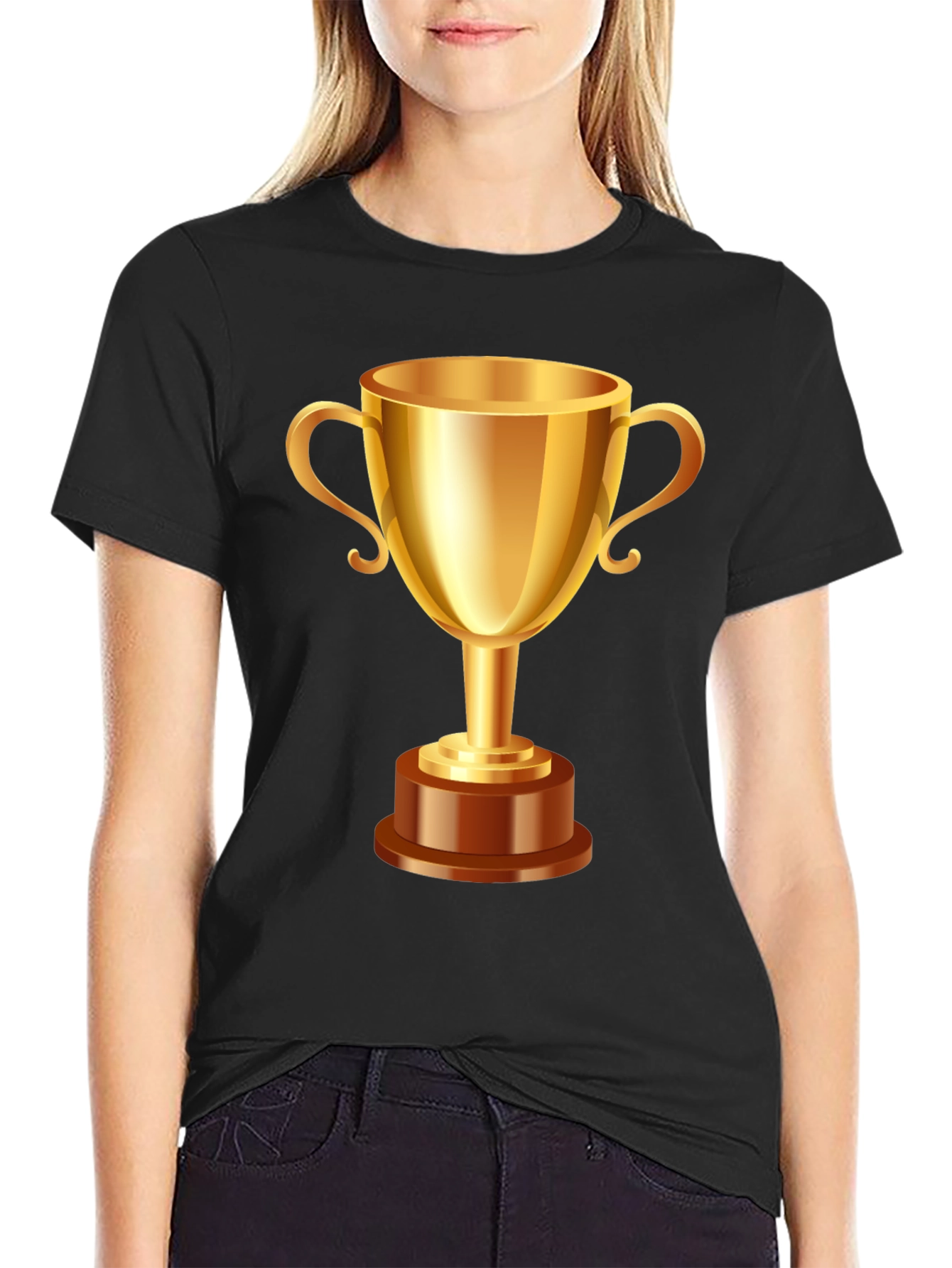 Winners Circle Tee - Champion Trophy Graphic T-Shirt