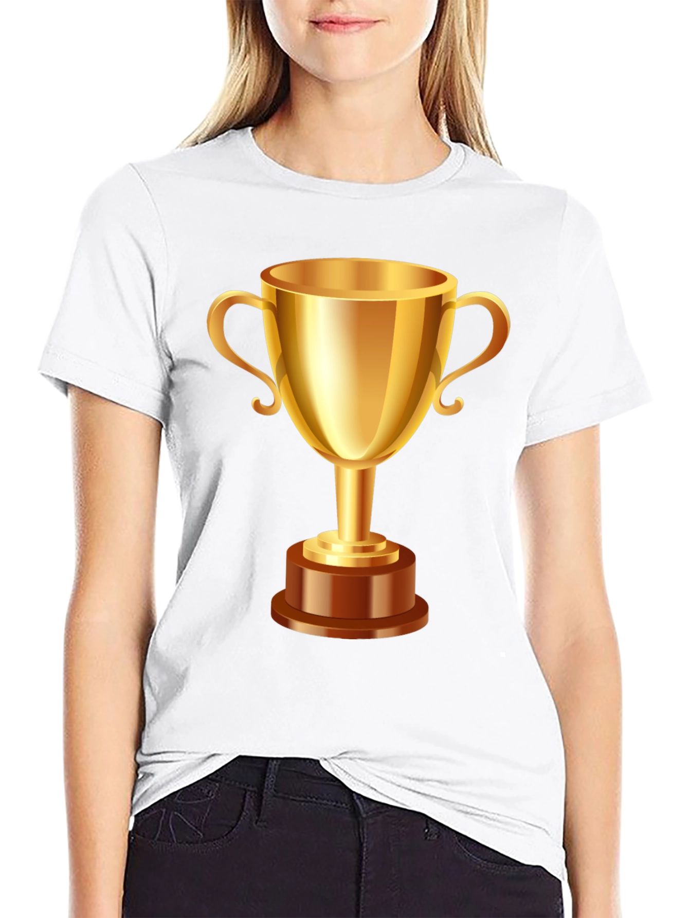 Winners Circle Tee - Champion Trophy Graphic T-Shirt