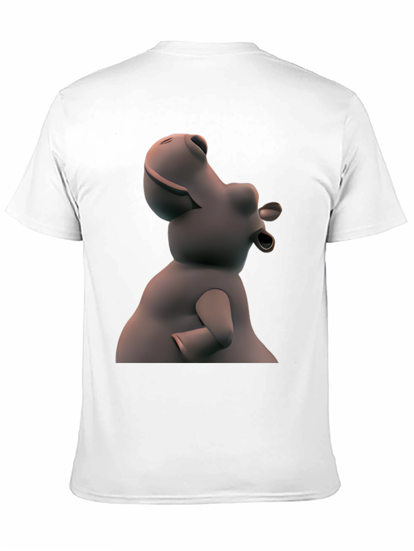 Hippo Graphic T-Shirt - Unique Design Comfortable Fit