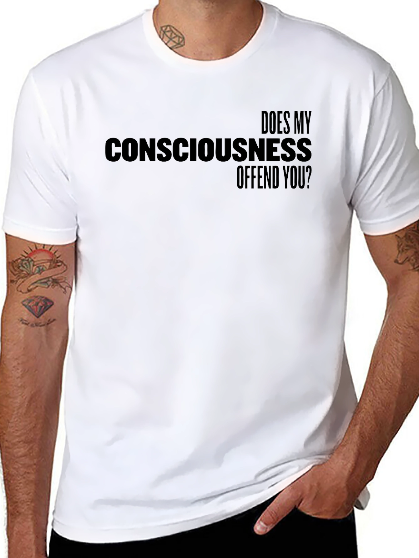 Consciousness T-Shirt - Thought Provoking Tee