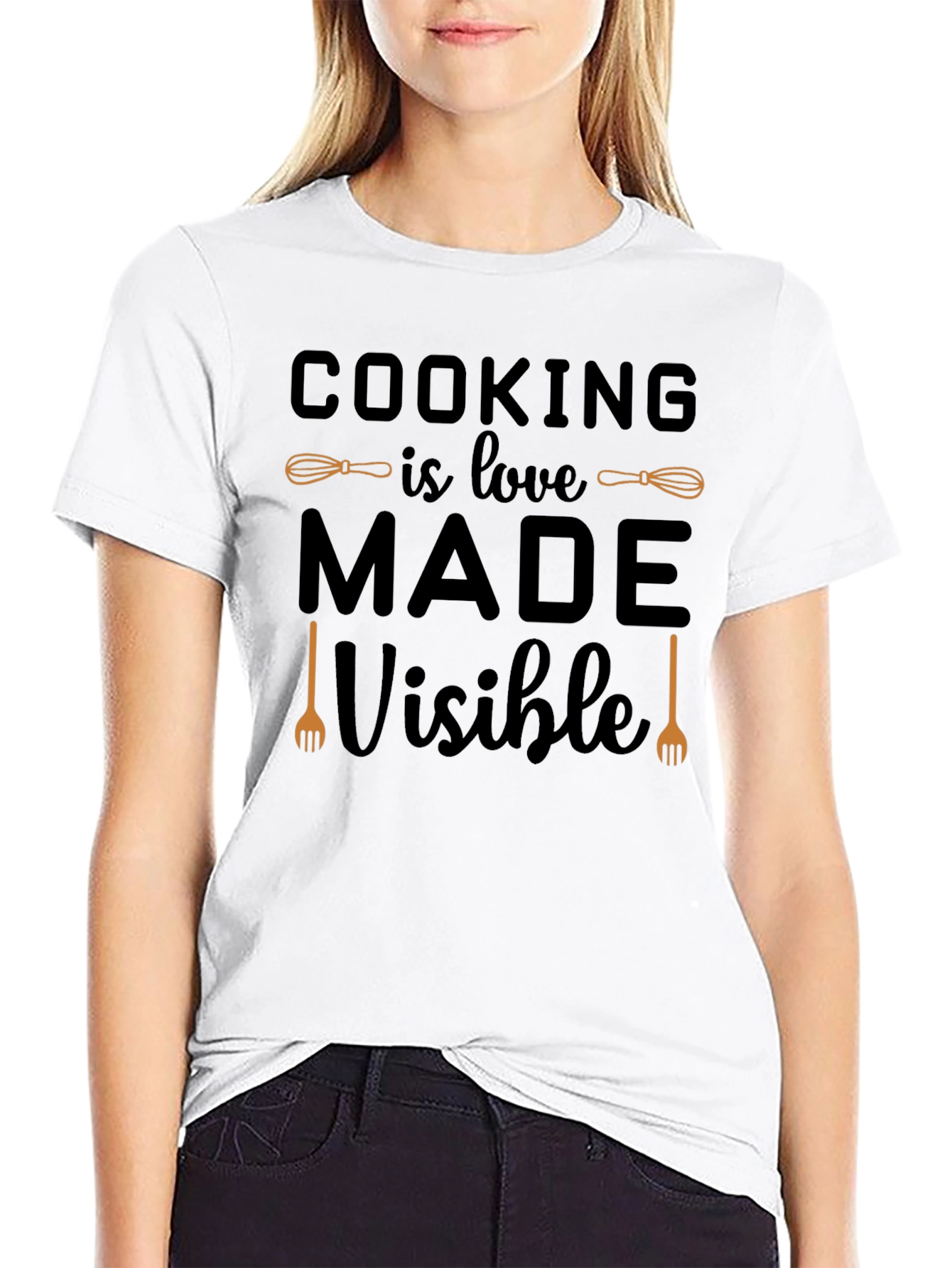 Cooking is Love Made Visible Graphic T-Shirt