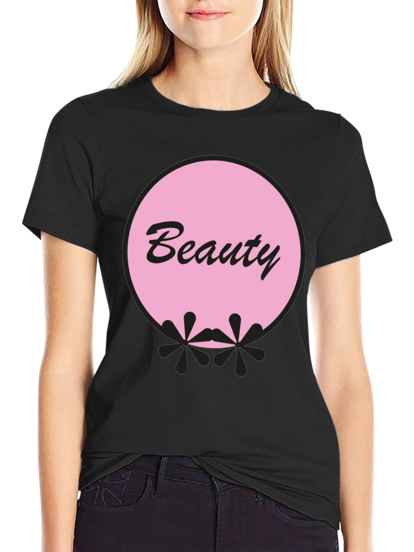 Beauty Graphic Black T-Shirt