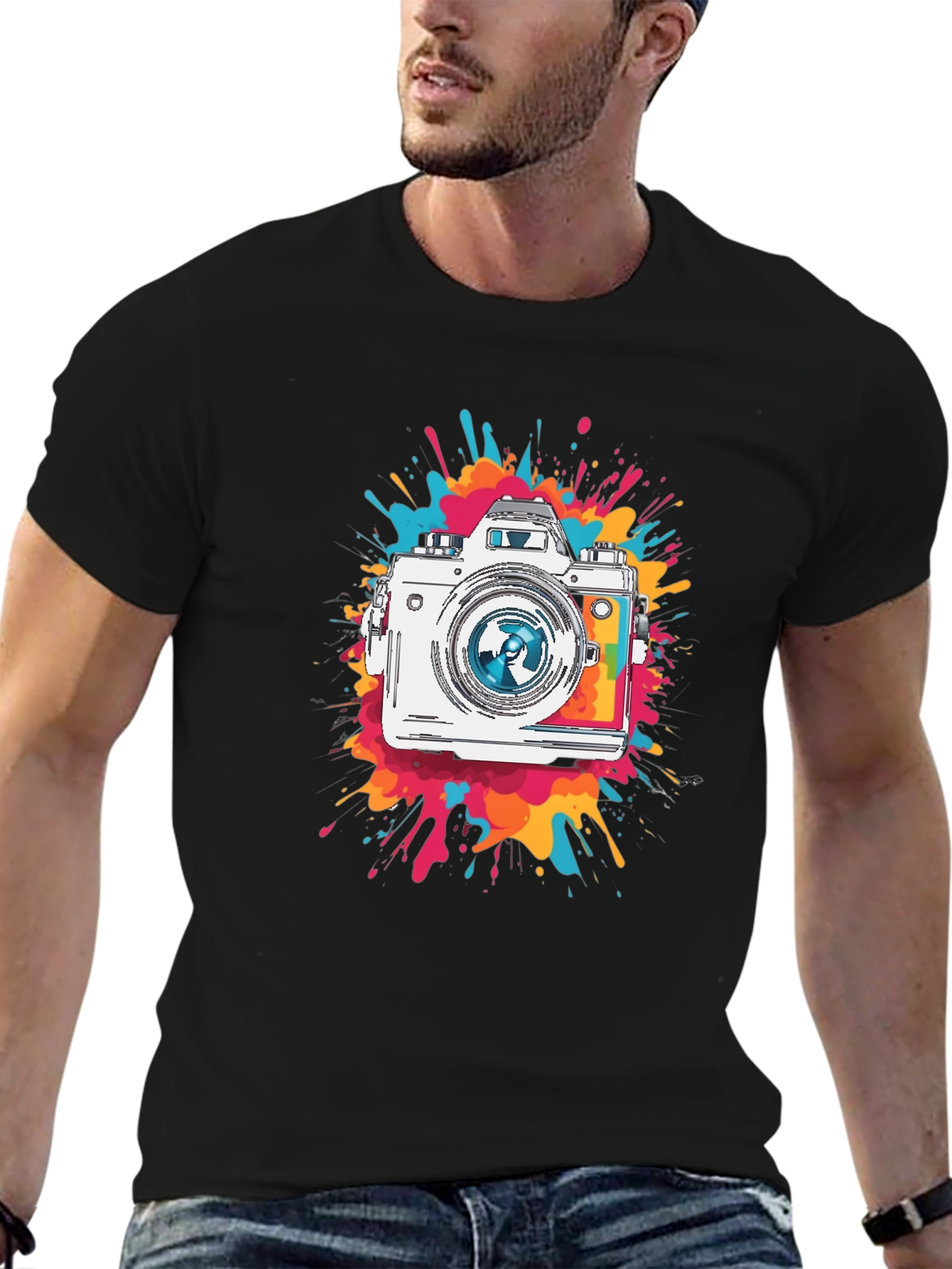 Camera Splatter T-Shirt