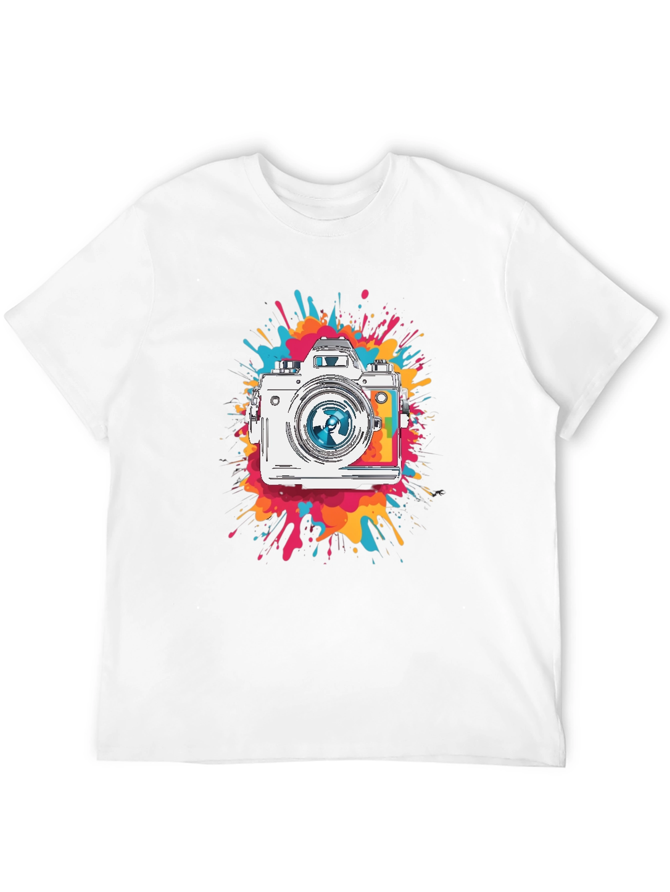 Camera Splatter T-Shirt
