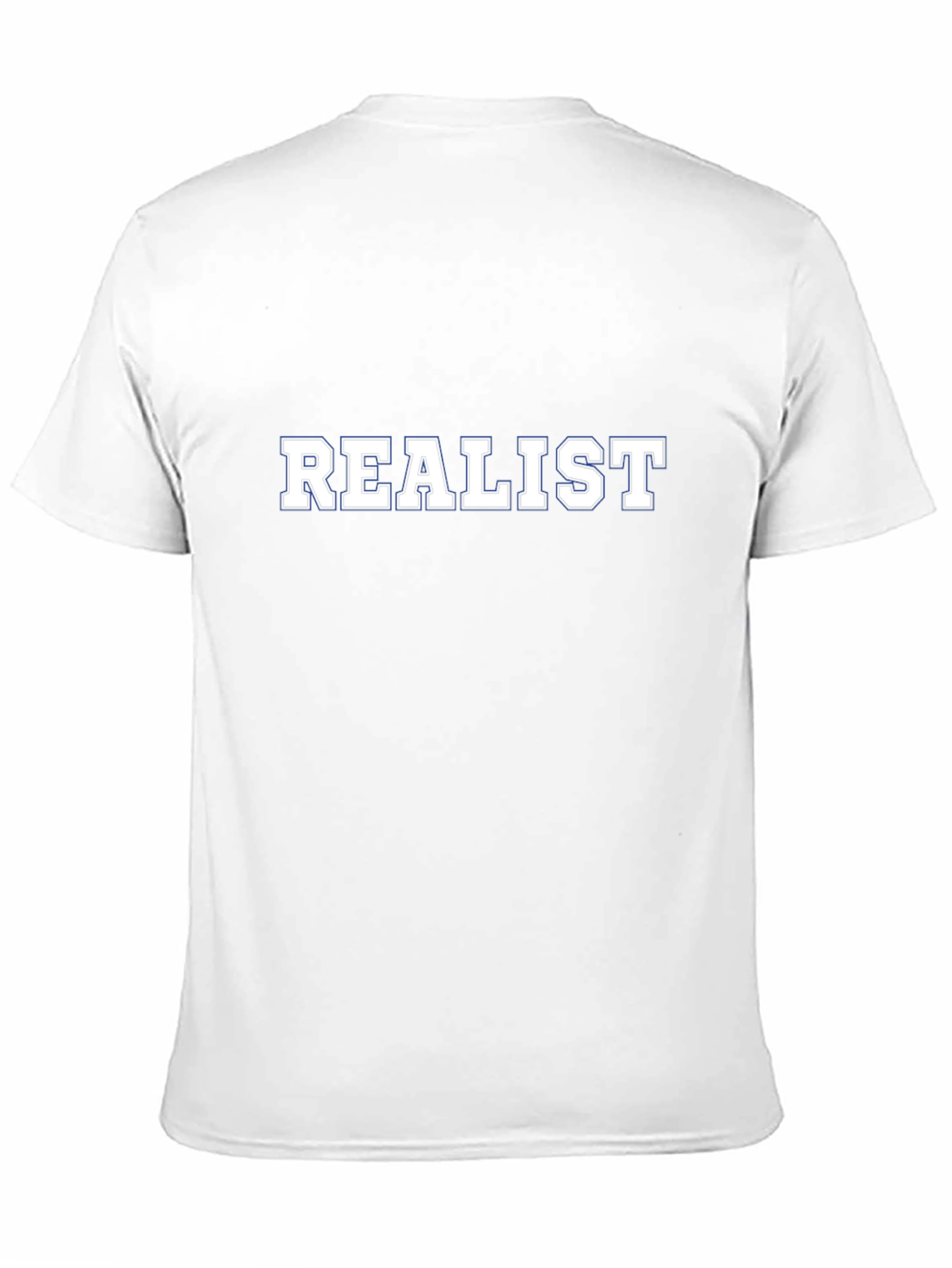 Realist Graphic Tee - Black Cotton T-Shirt