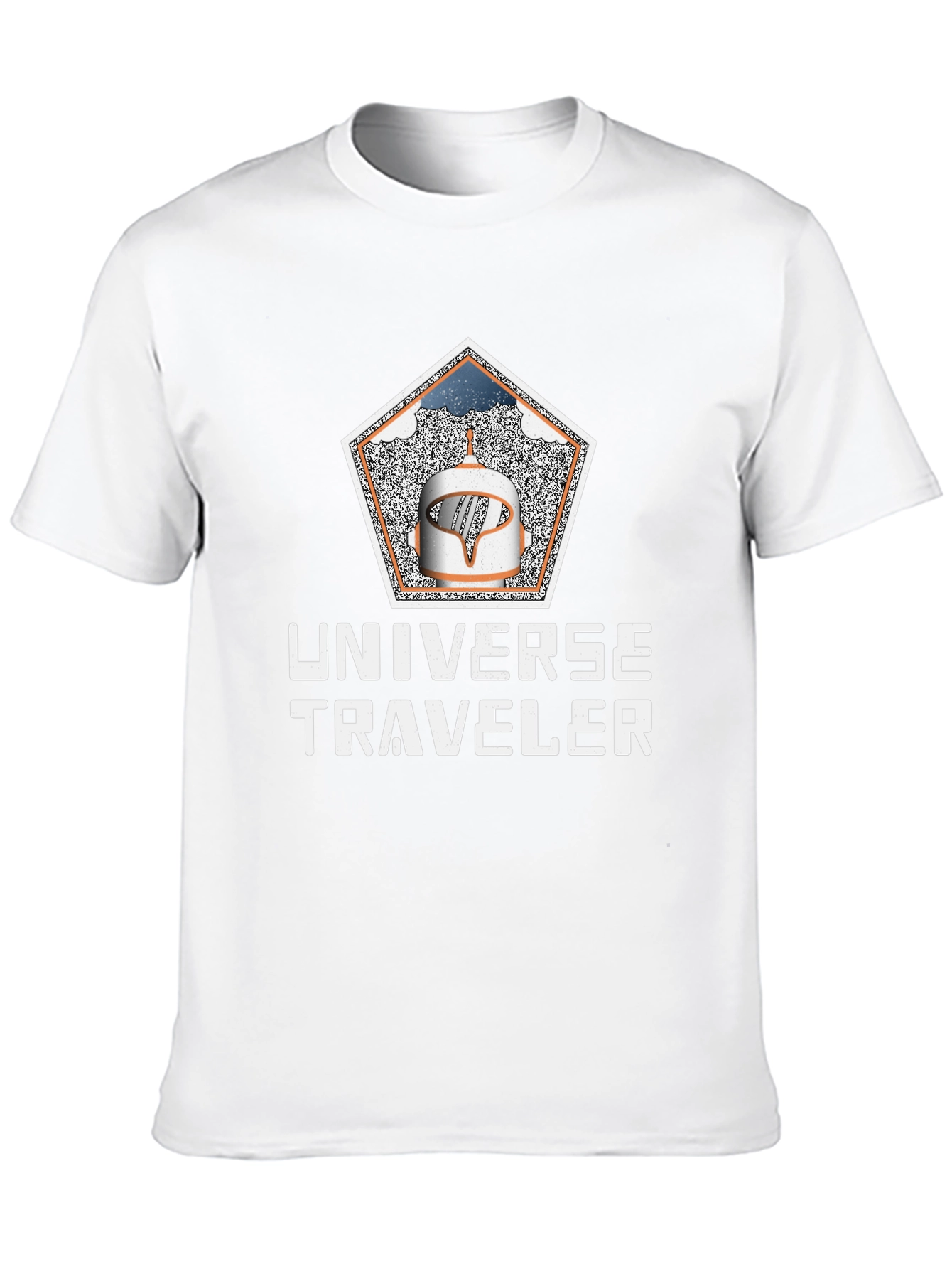 Universe Traveler Graphic Tee - Cosmic Adventure Shirt