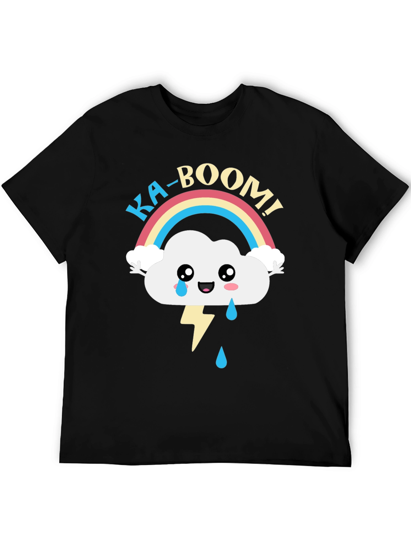 Ka-Boom Graphic T-Shirt - Weather Cloud Design
