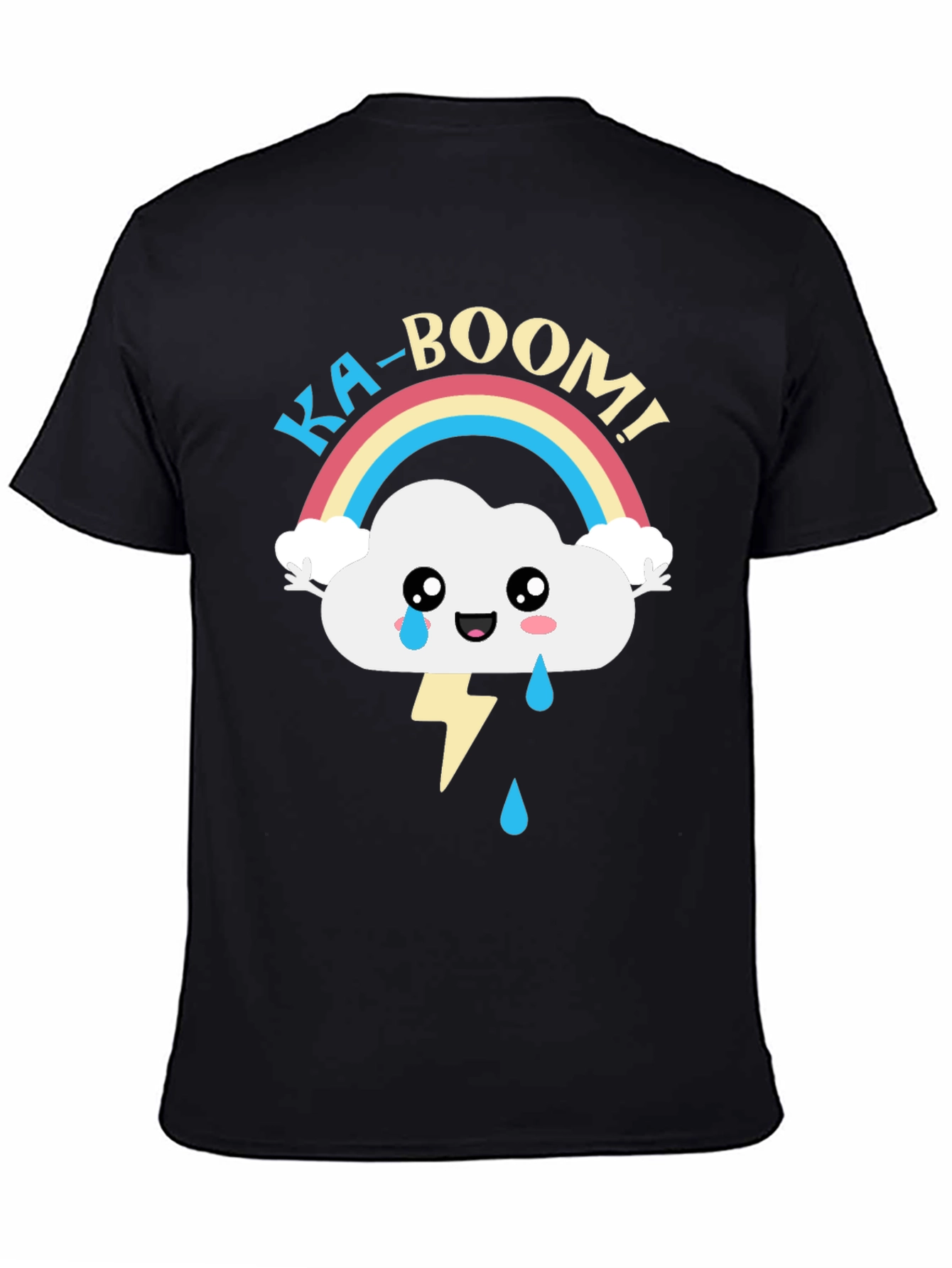 Ka-Boom Graphic T-Shirt - Weather Cloud Design