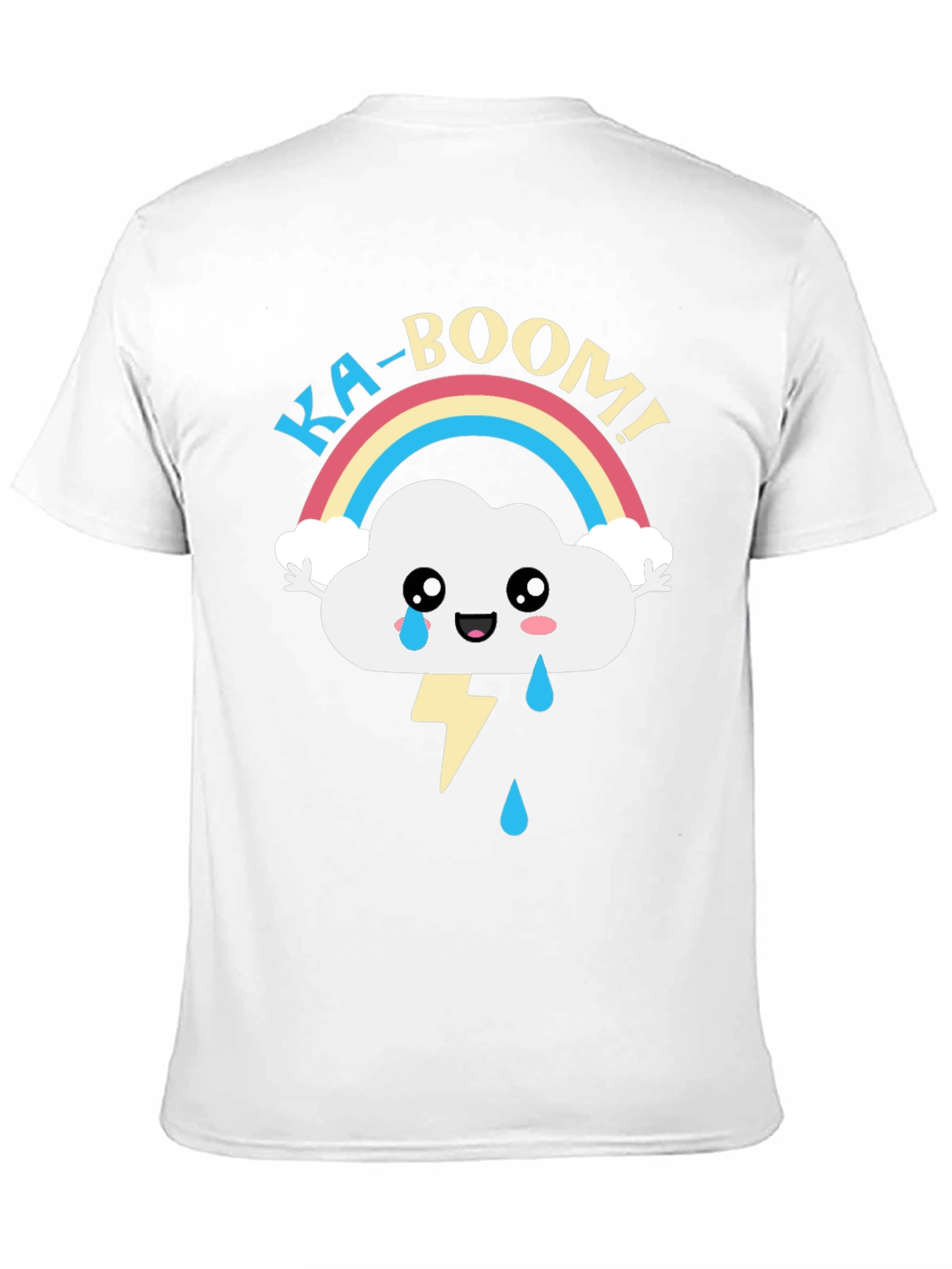 Ka-Boom Graphic T-Shirt - Weather Cloud Design