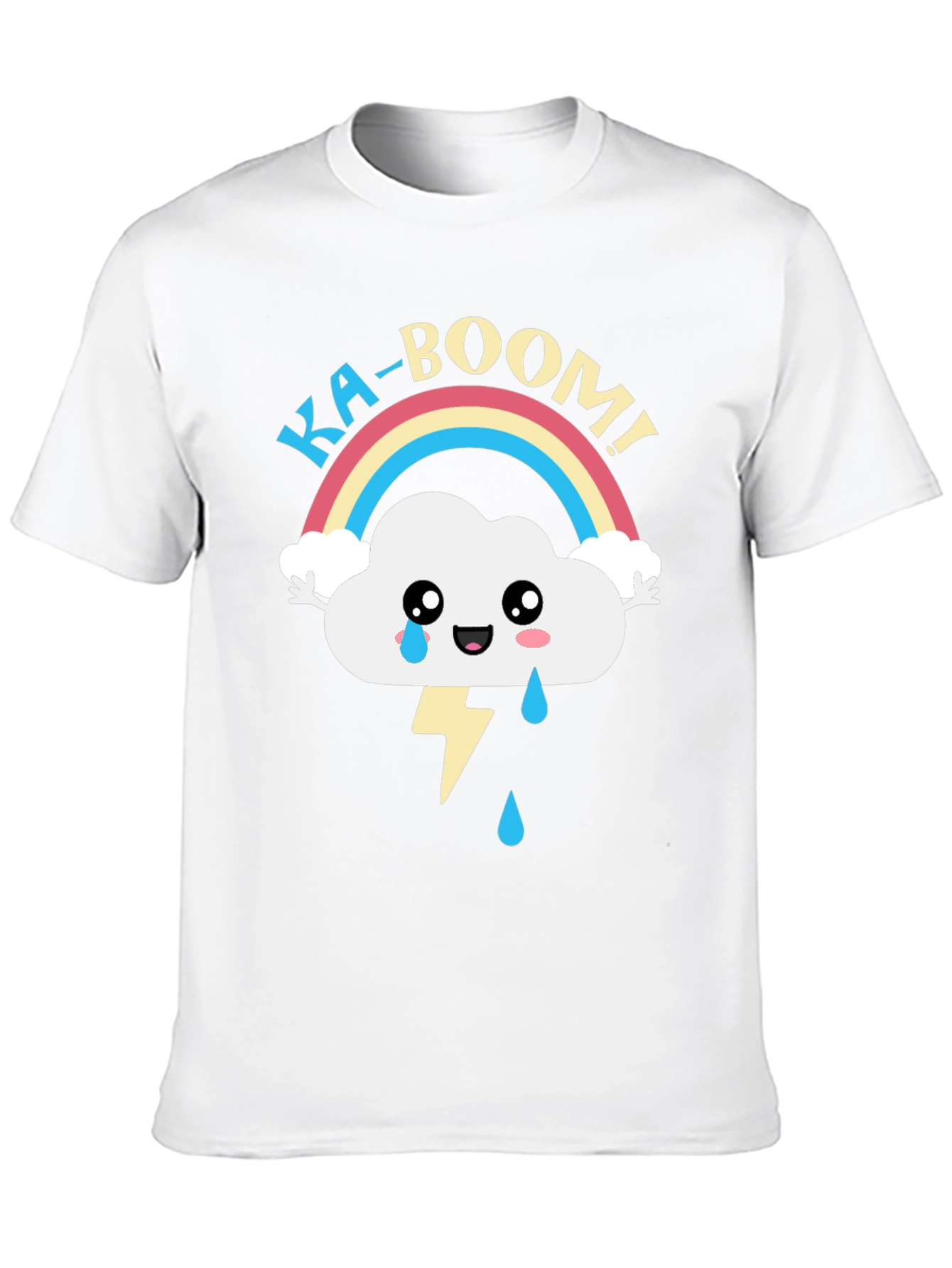 Ka-Boom Graphic T-Shirt - Weather Cloud Design
