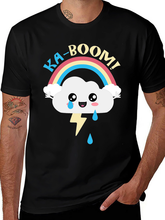 Ka-Boom Graphic T-Shirt - Weather Cloud Design