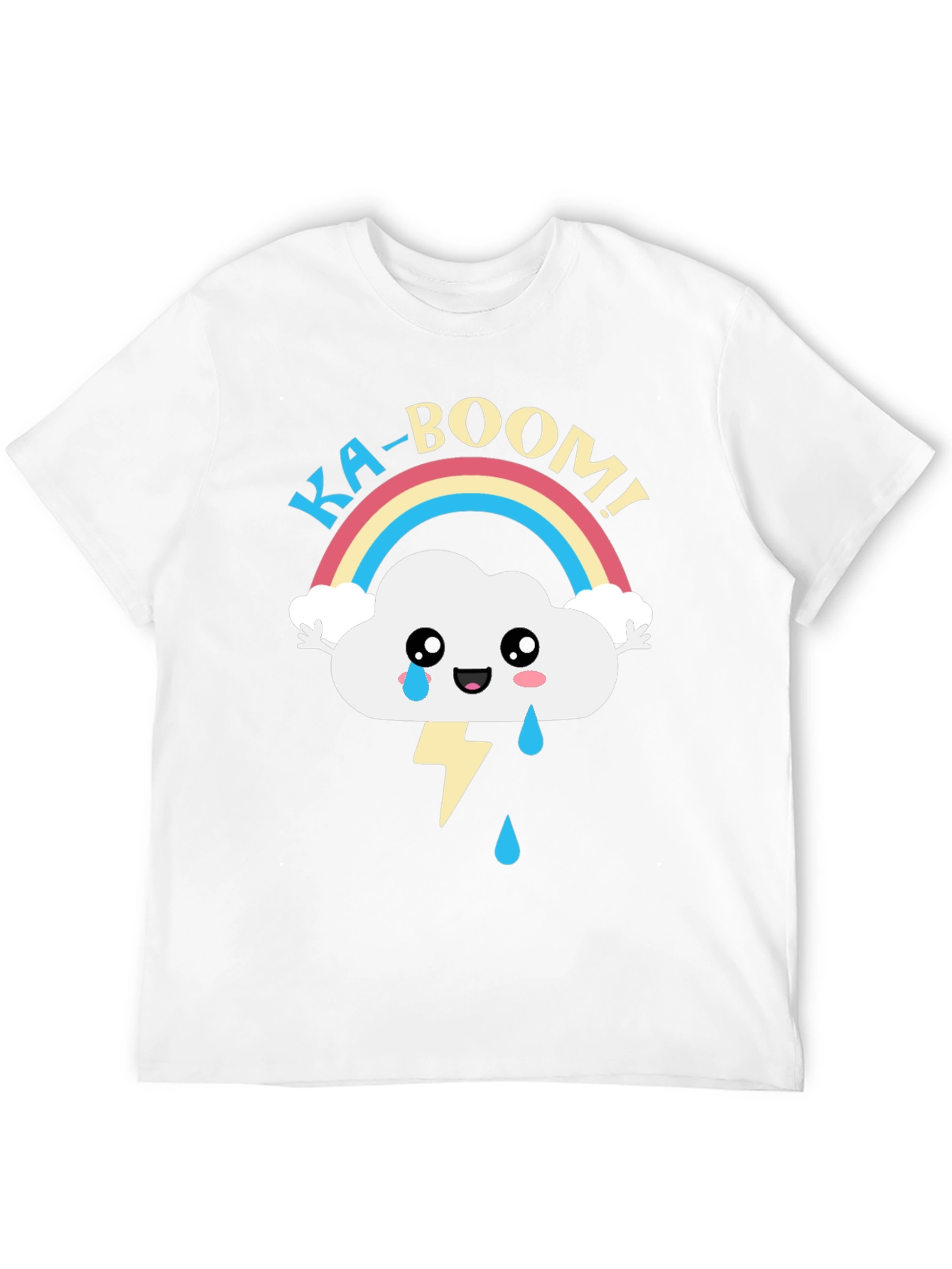 Ka-Boom Graphic T-Shirt - Weather Cloud Design
