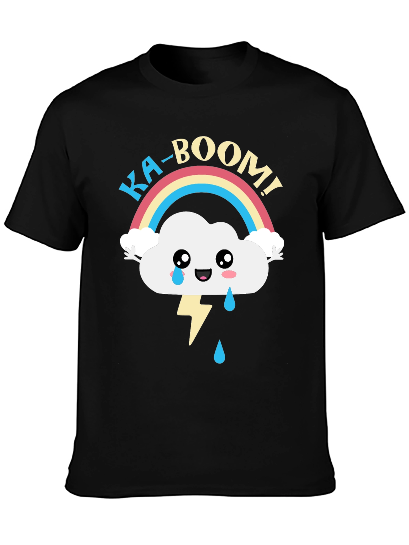 Ka-Boom Graphic T-Shirt - Weather Cloud Design